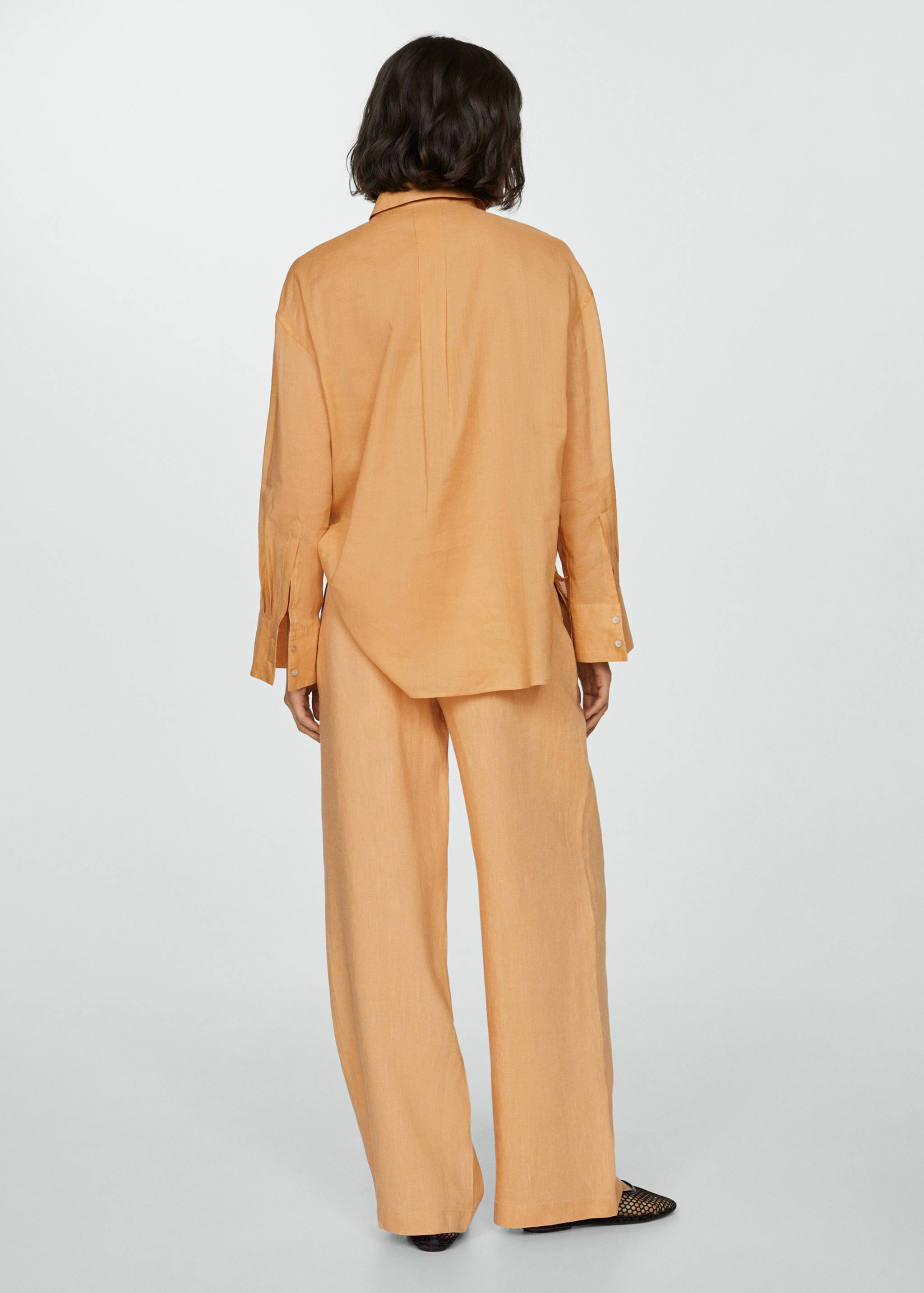 Pantalons wideleg 100% lli - Revers de l'article