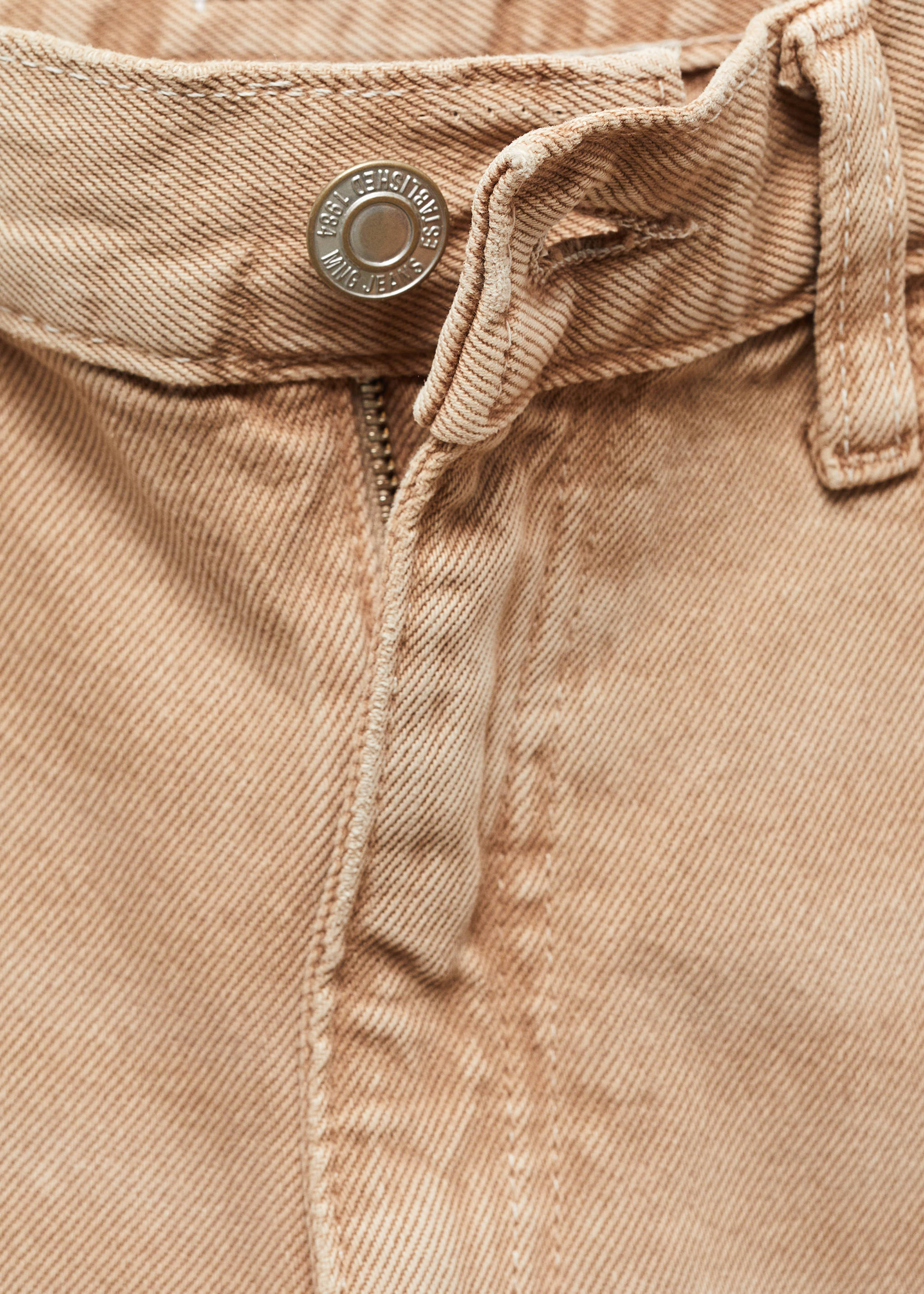 High-waisted wideleg jeans - Details of the article 8
