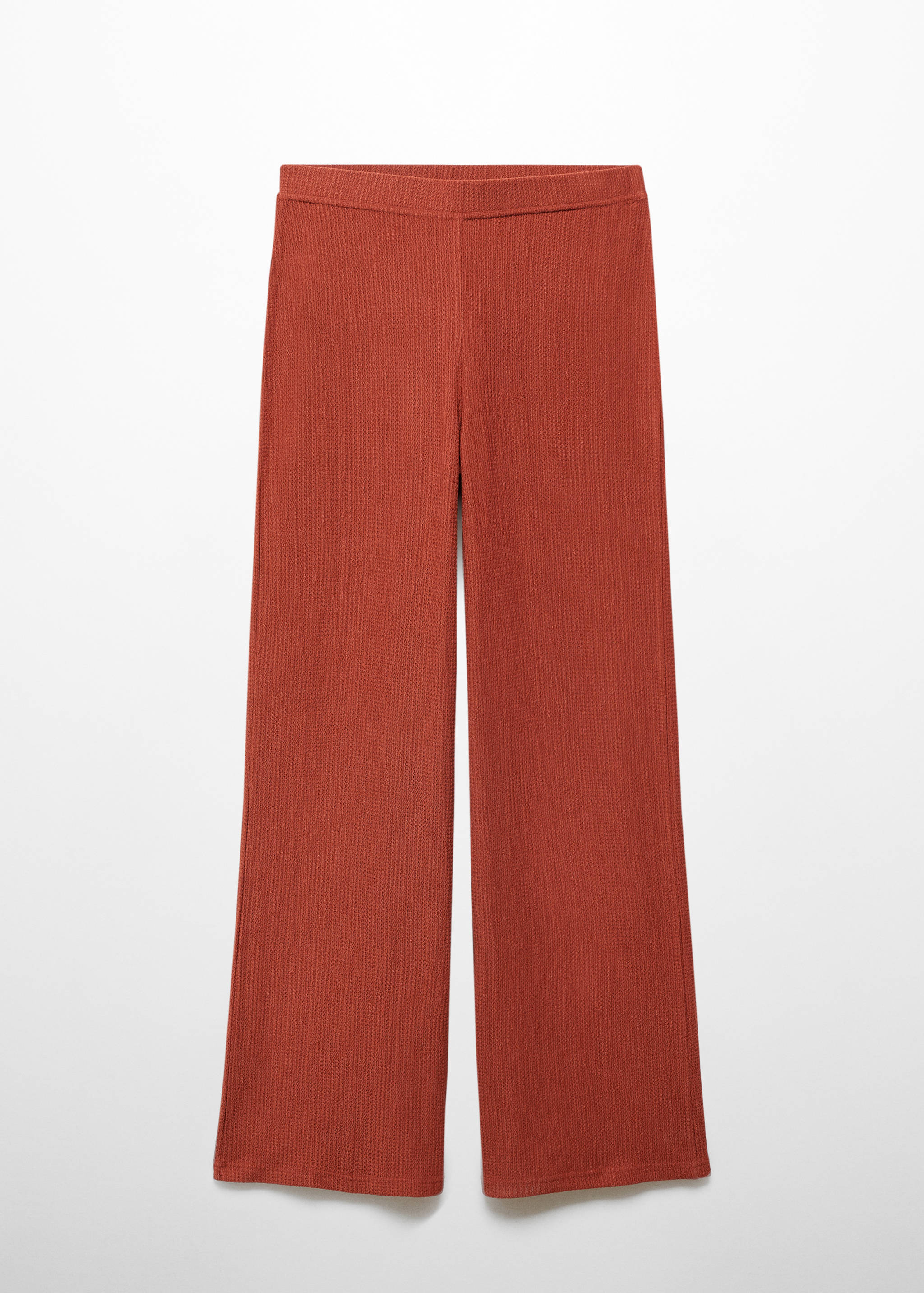 Pantalon wideleg texturé - Article sans modèle