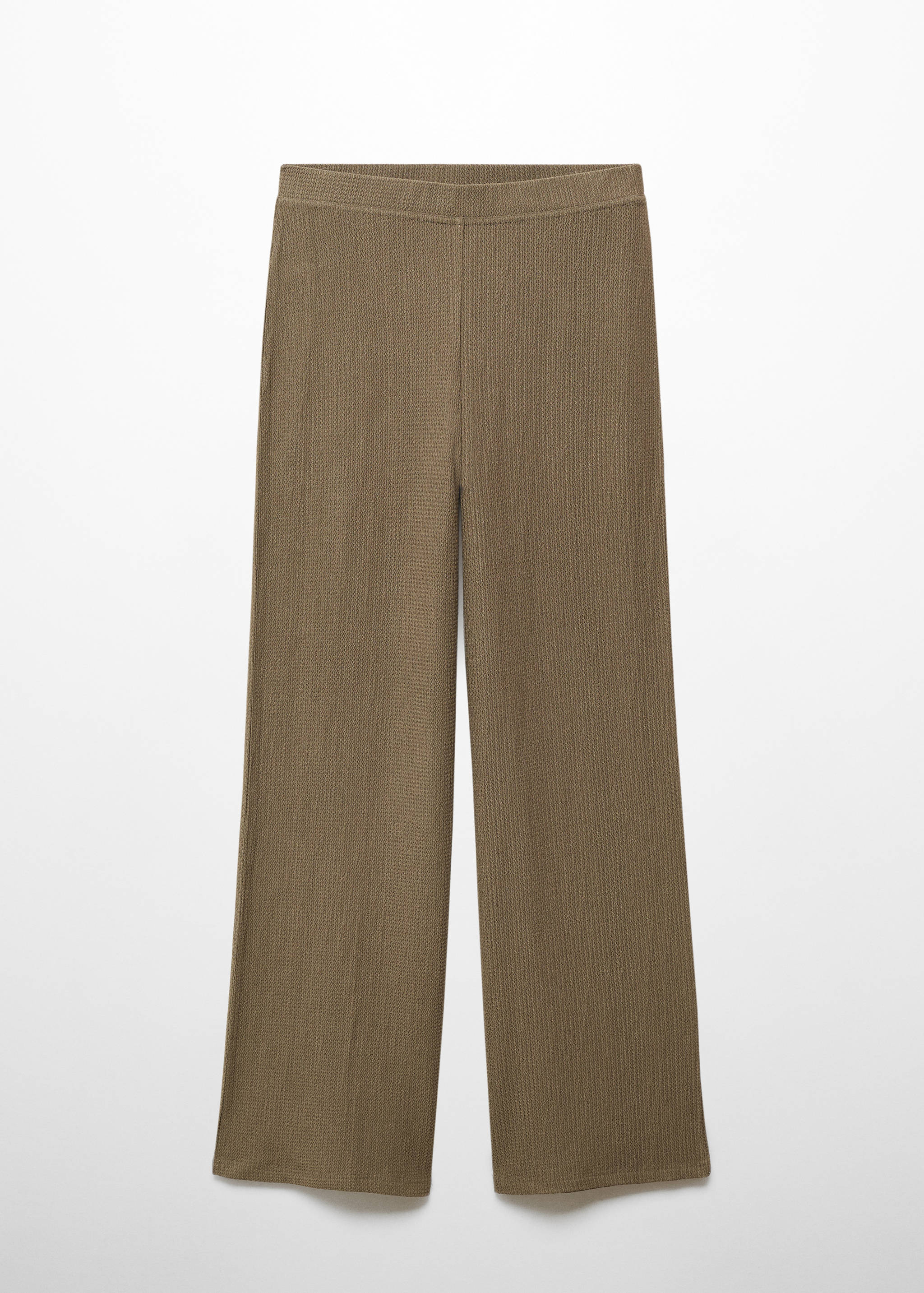 Pantalon wideleg texturé - Article sans modèle
