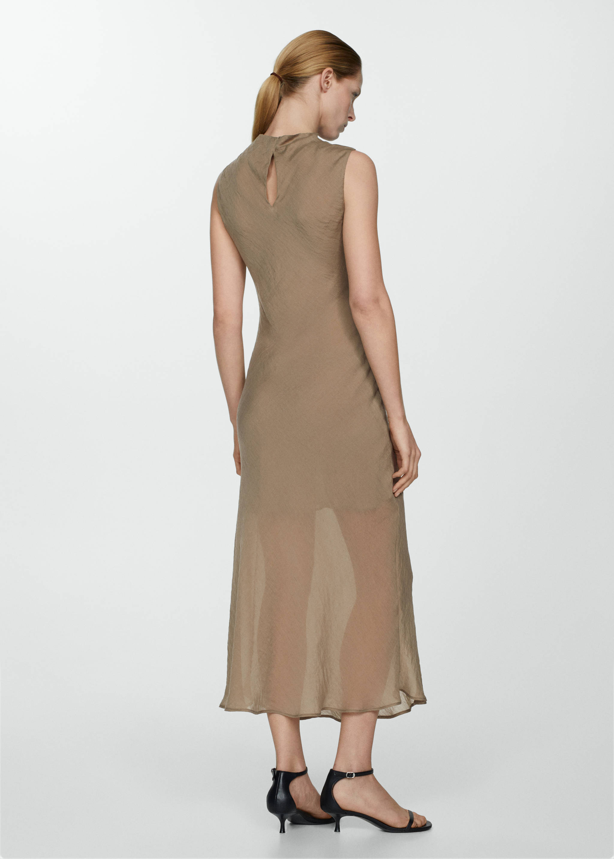 Midikleid aus Lyocell - Rückseite des Artikels