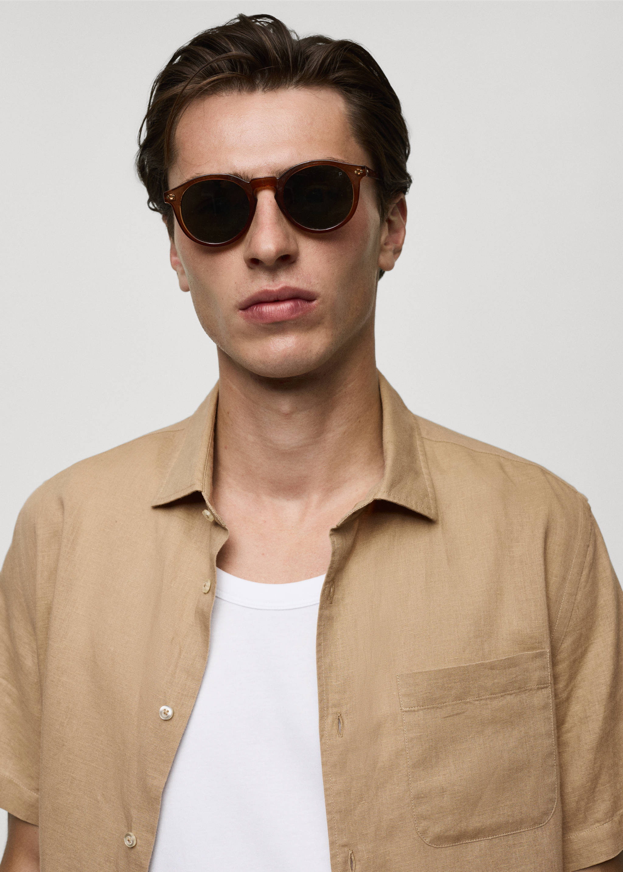 Chemise regular-fit lin poche - Détail de l'article 3