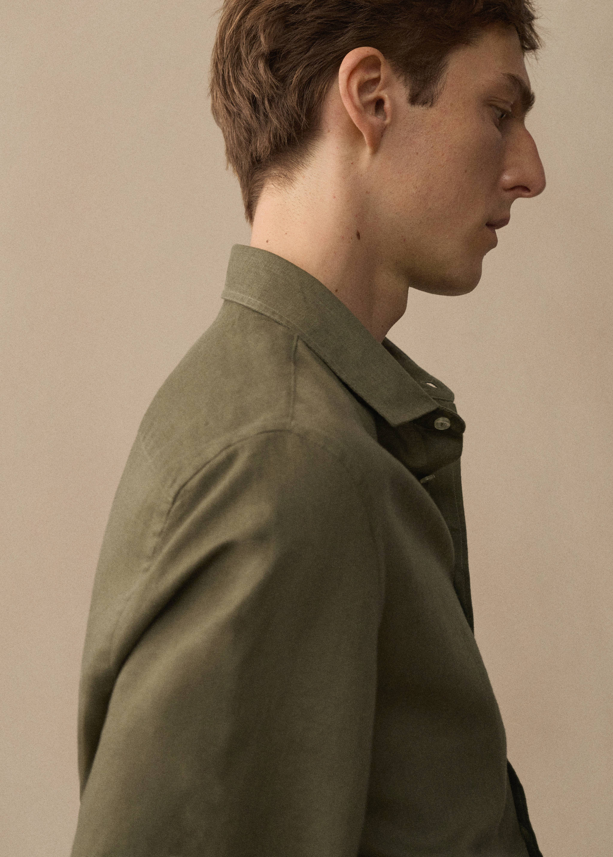 Chemise regular-fit lin poche - Détail de l'article 5