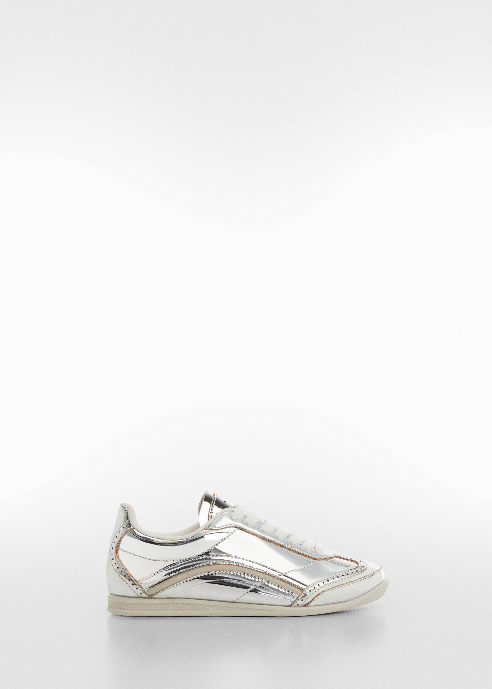 Metallic lace-up sneakers - Article without model