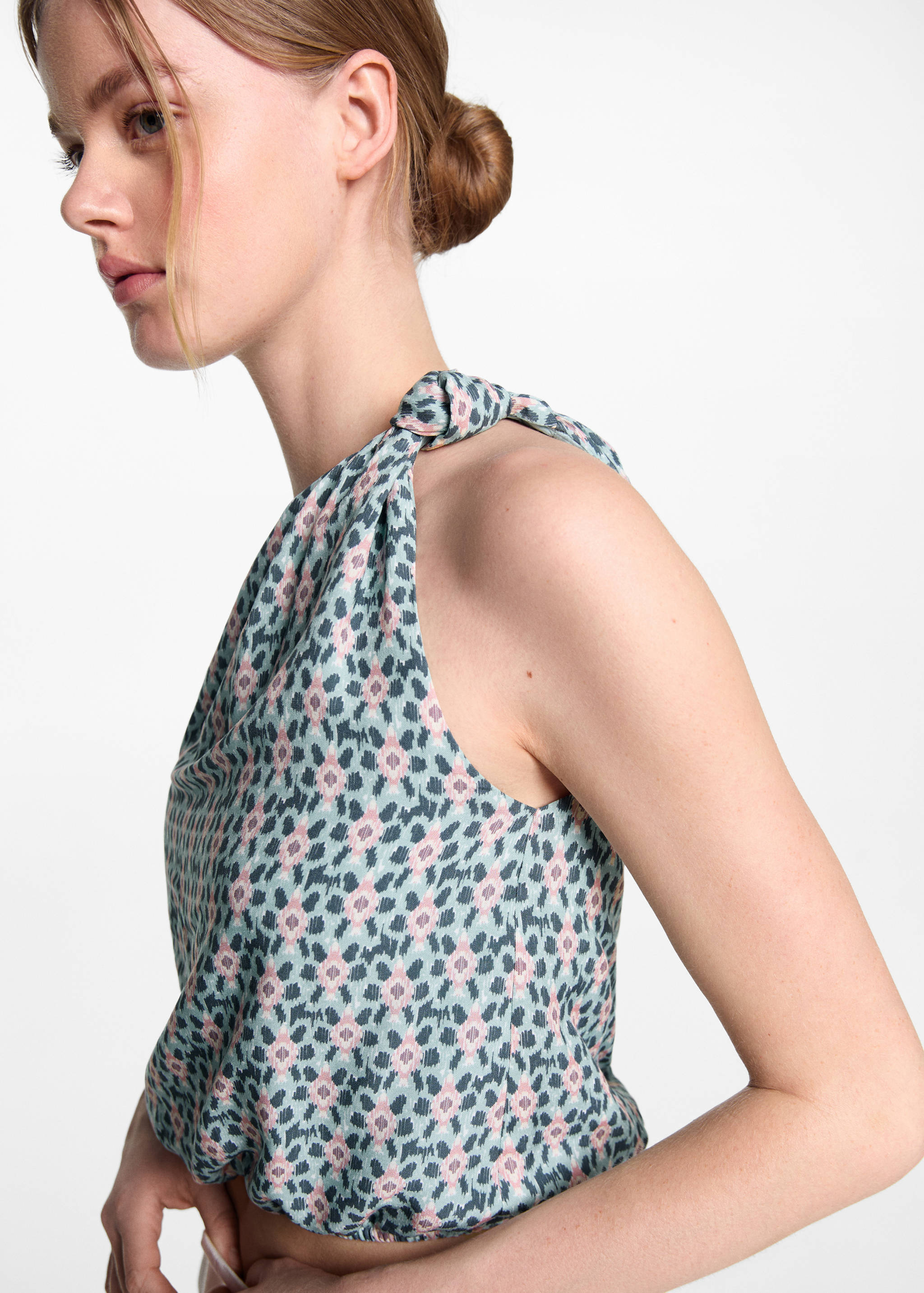 Top asymétrique imprimé - Détail de l'article 1