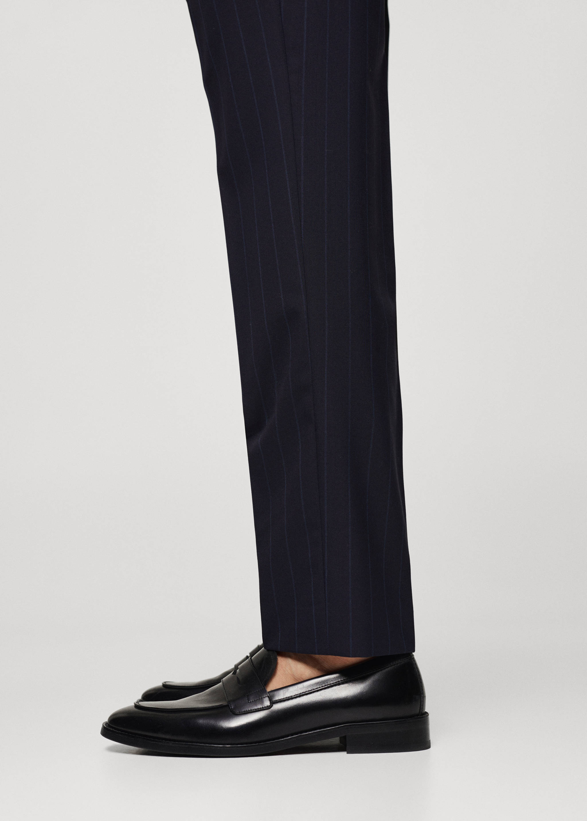 做旧皮革乐福鞋 - null