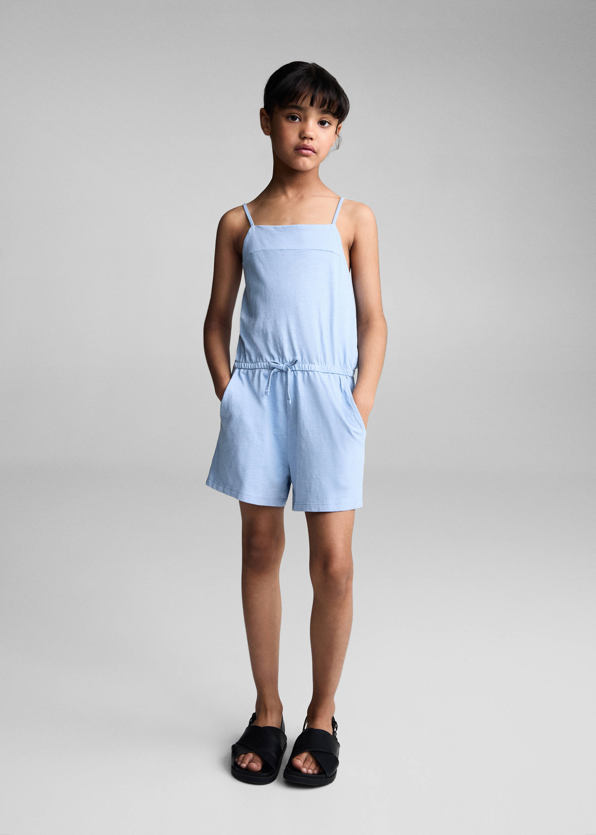 Macacão curto algodão - Plano geral