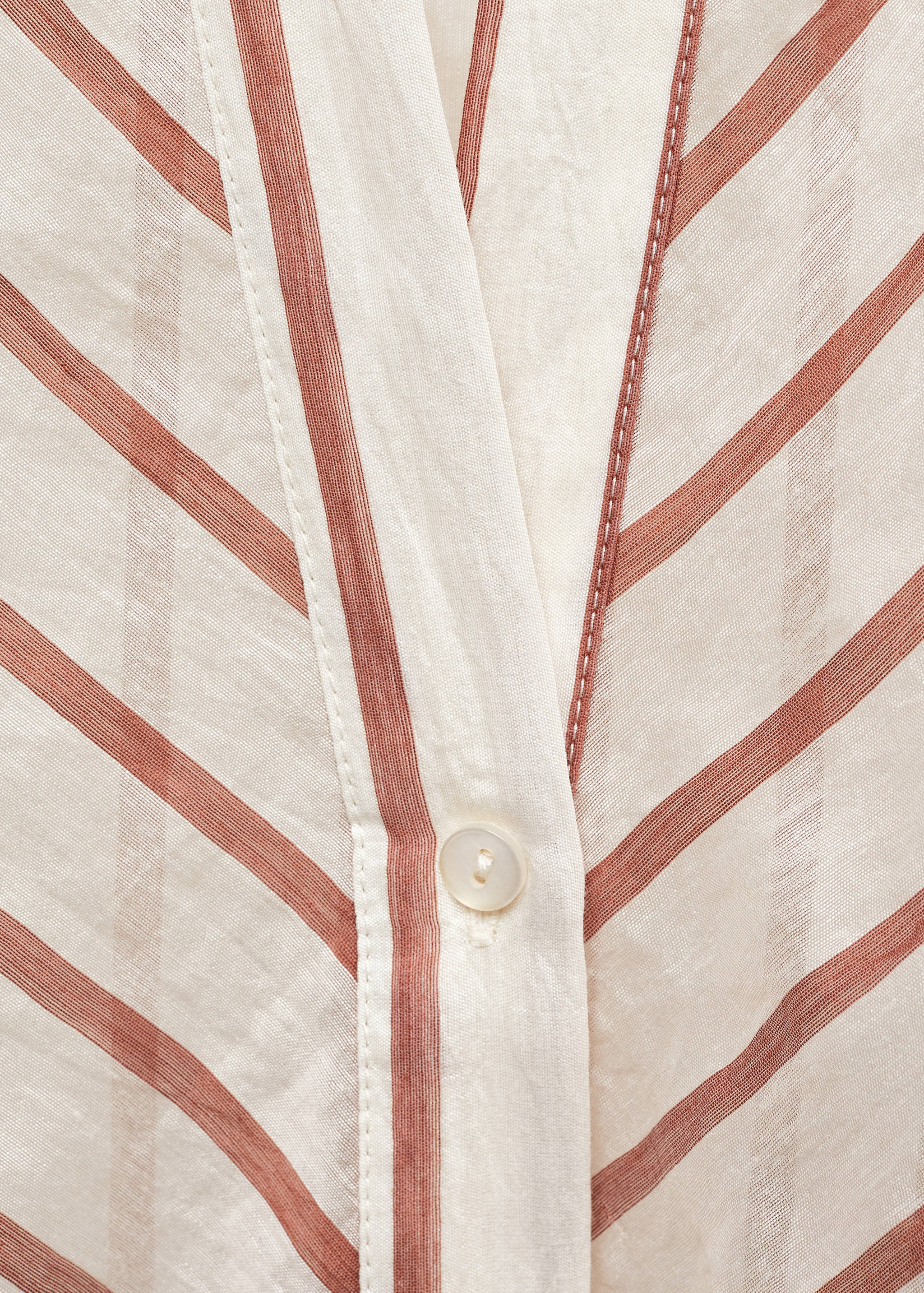 Semi-transparent striped shirt - Details of the article 8