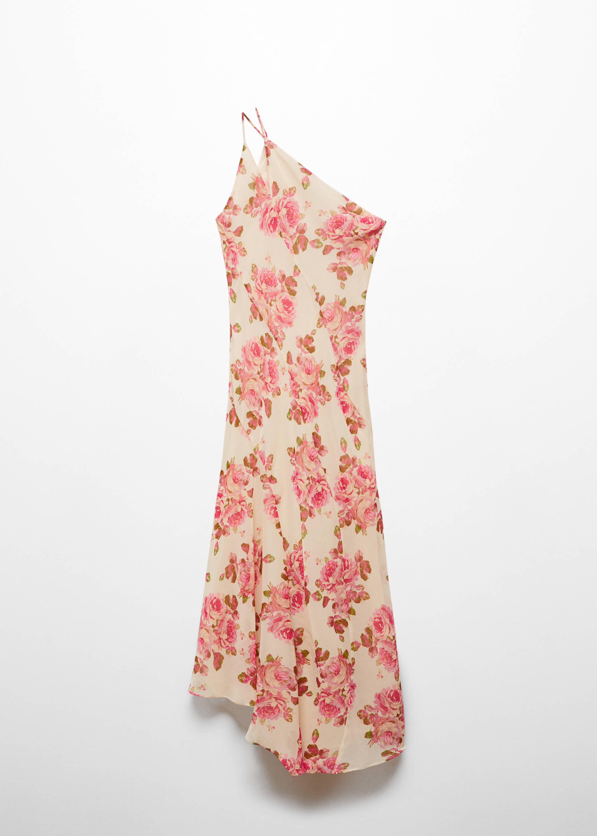 Asymmetrical floral dress - Article without model