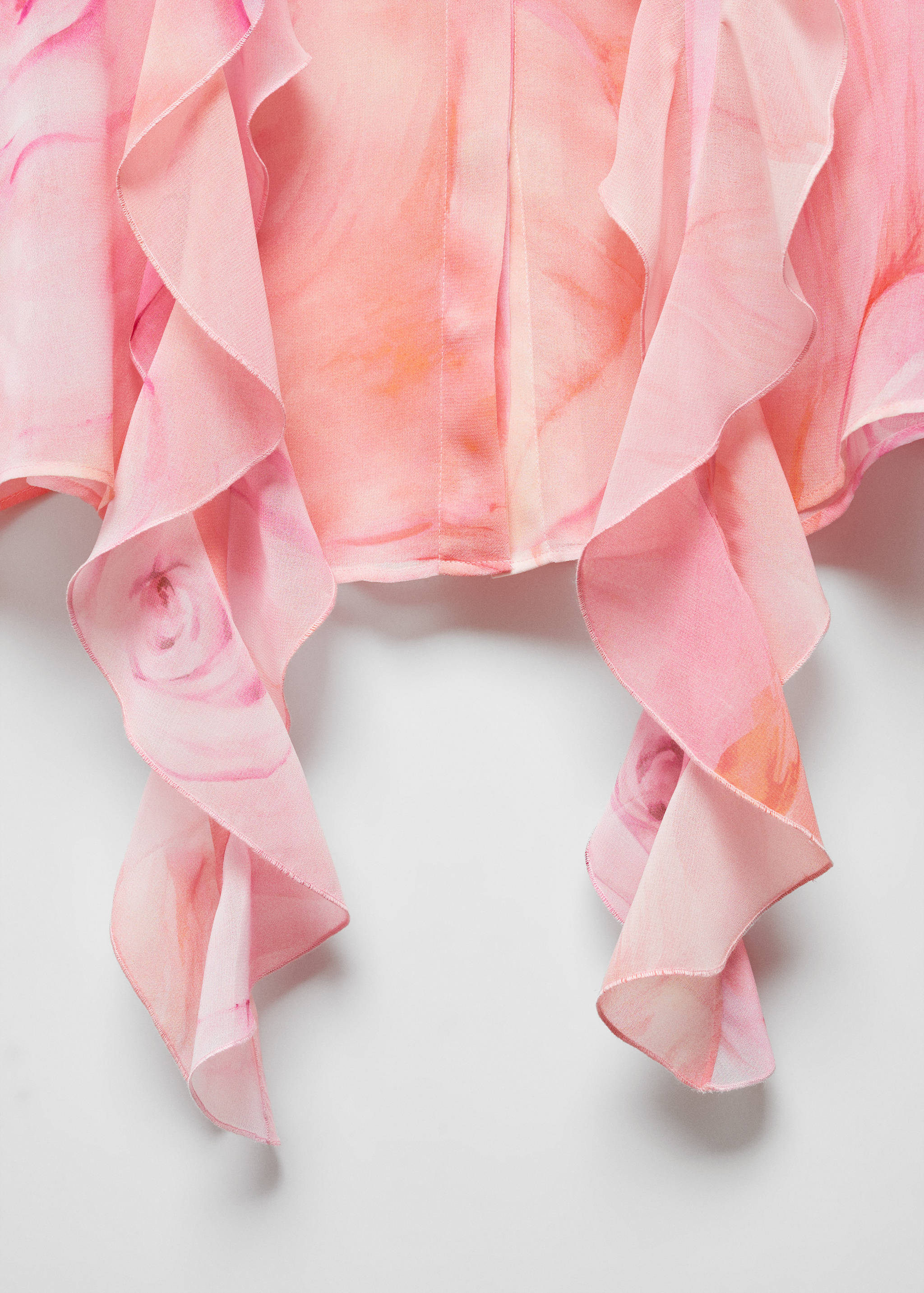 Blusa estampada volantes - Detalle del artículo 8