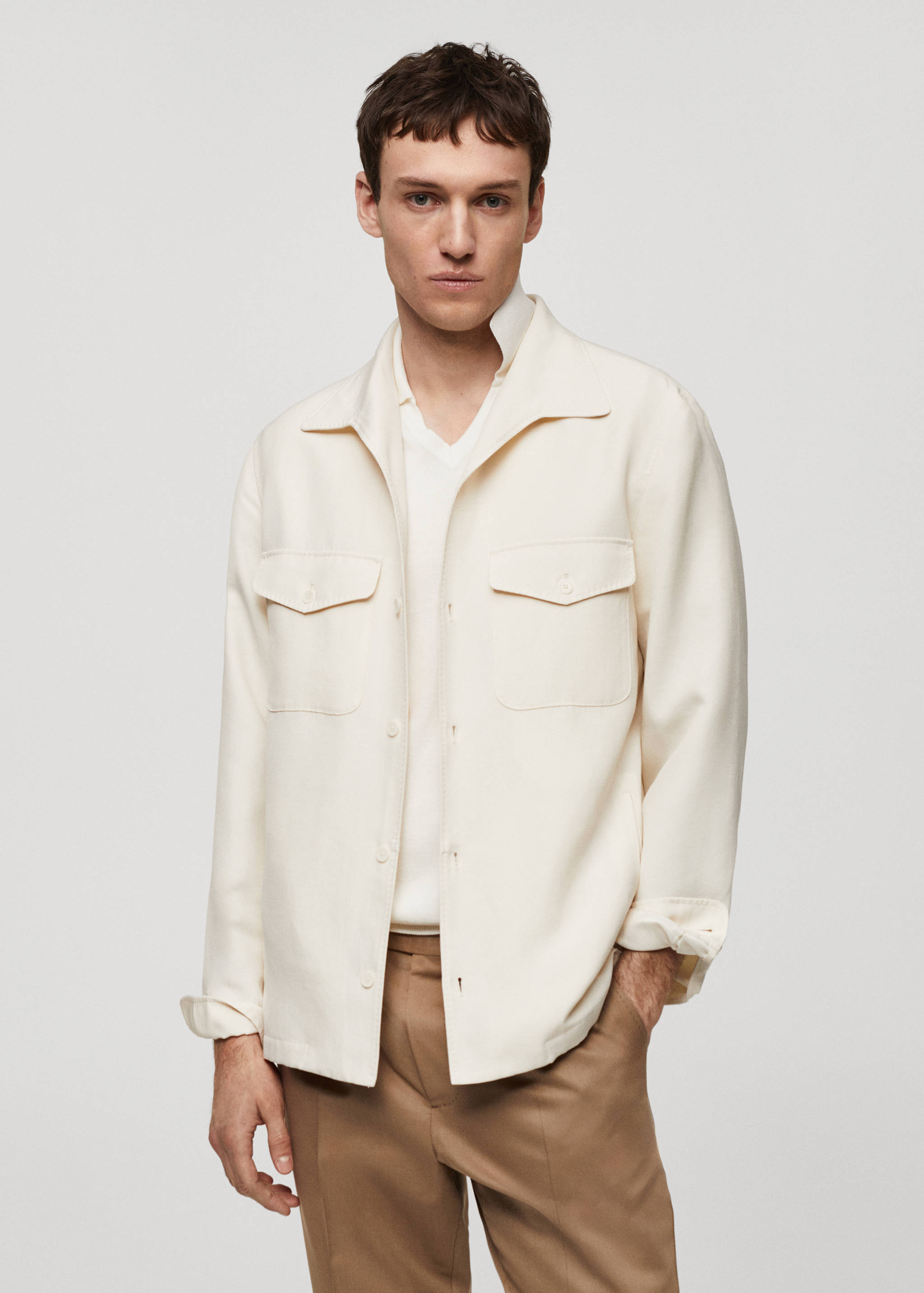 Sobrecamisa lli butxaques - Pla mig