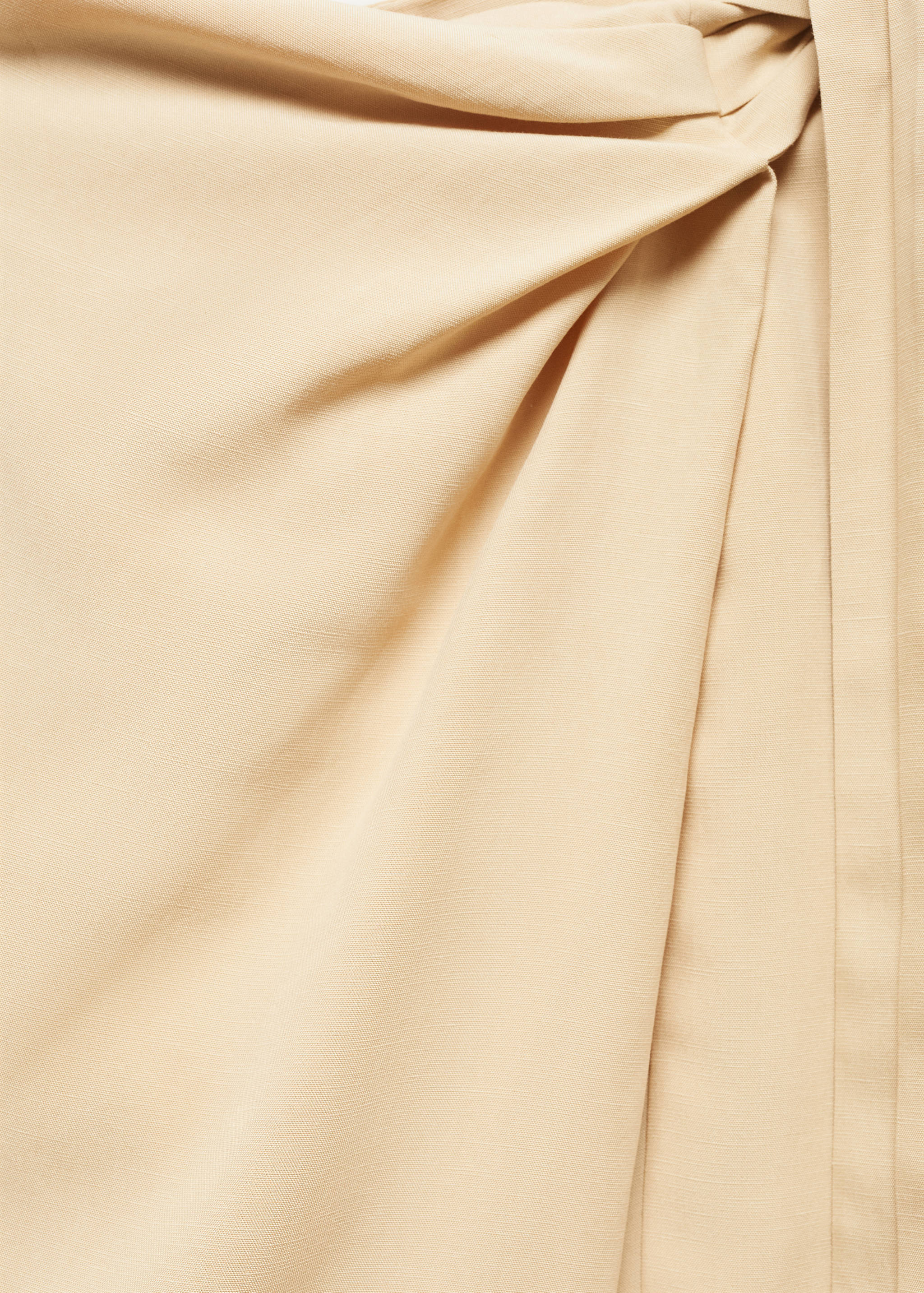 Lyocell pants with knot detail - Details of the article 8