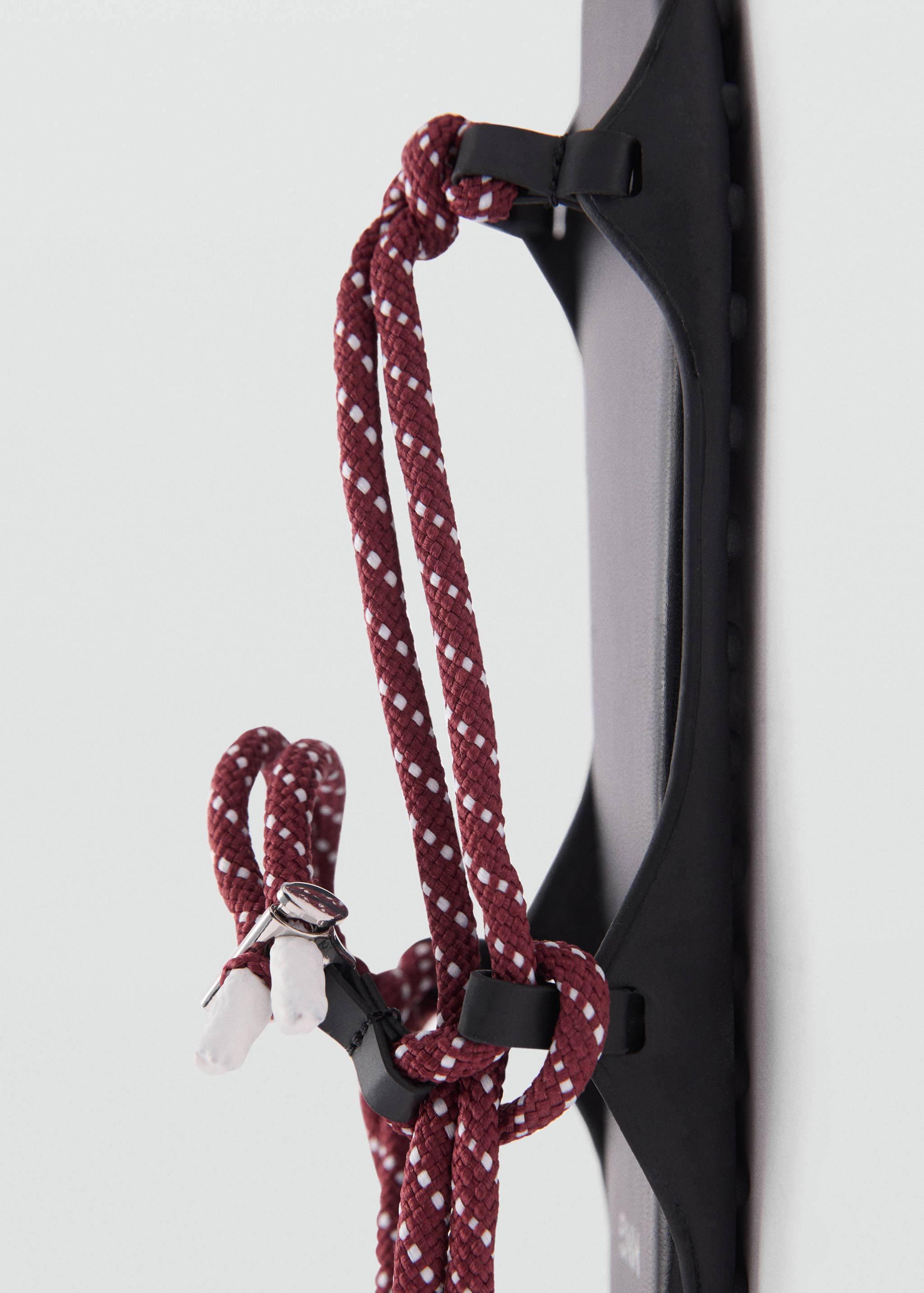 Combined lace-up sandals - Details of the article 1