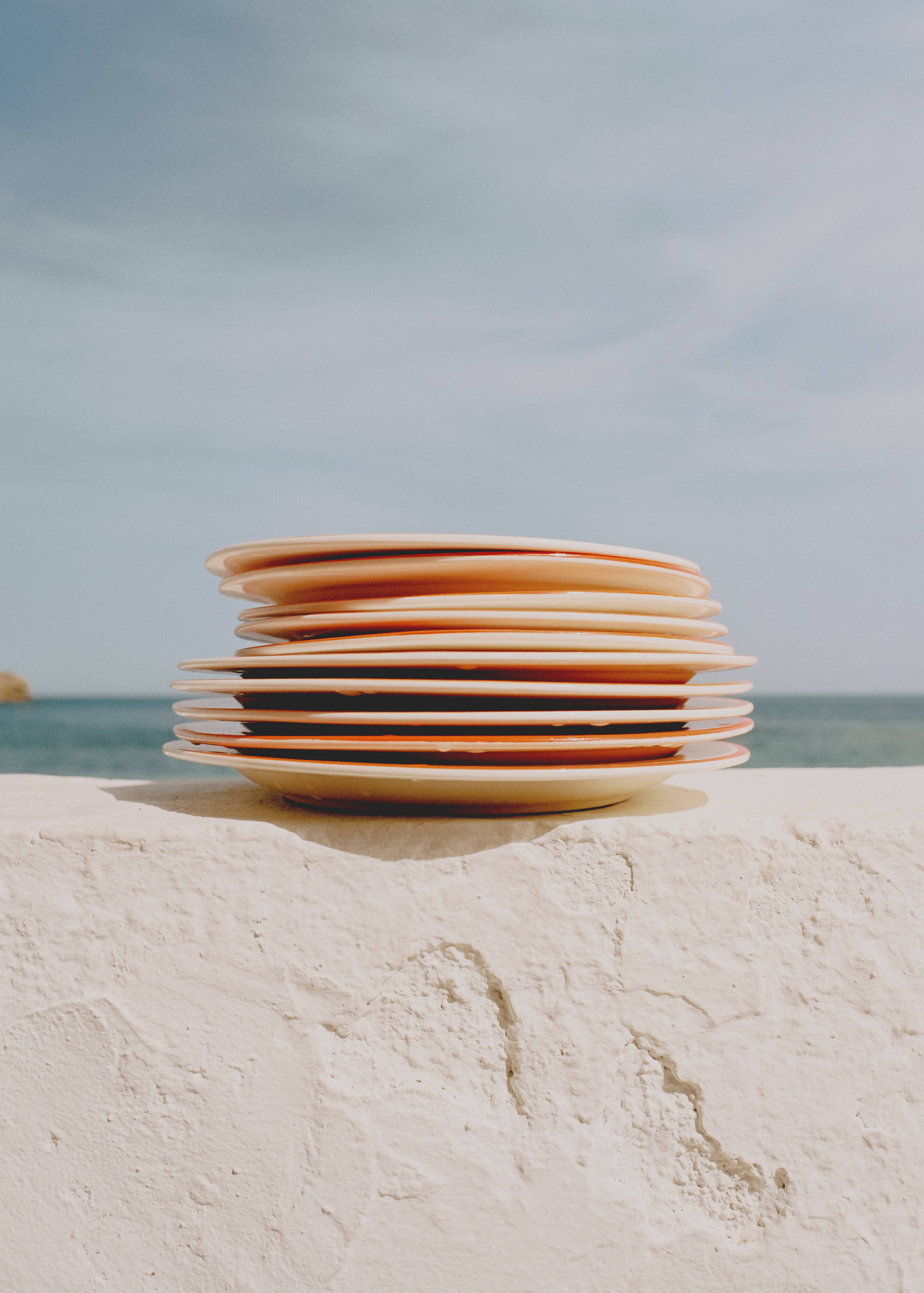 Double-edged stoneware dinner plate - Details of the article 7