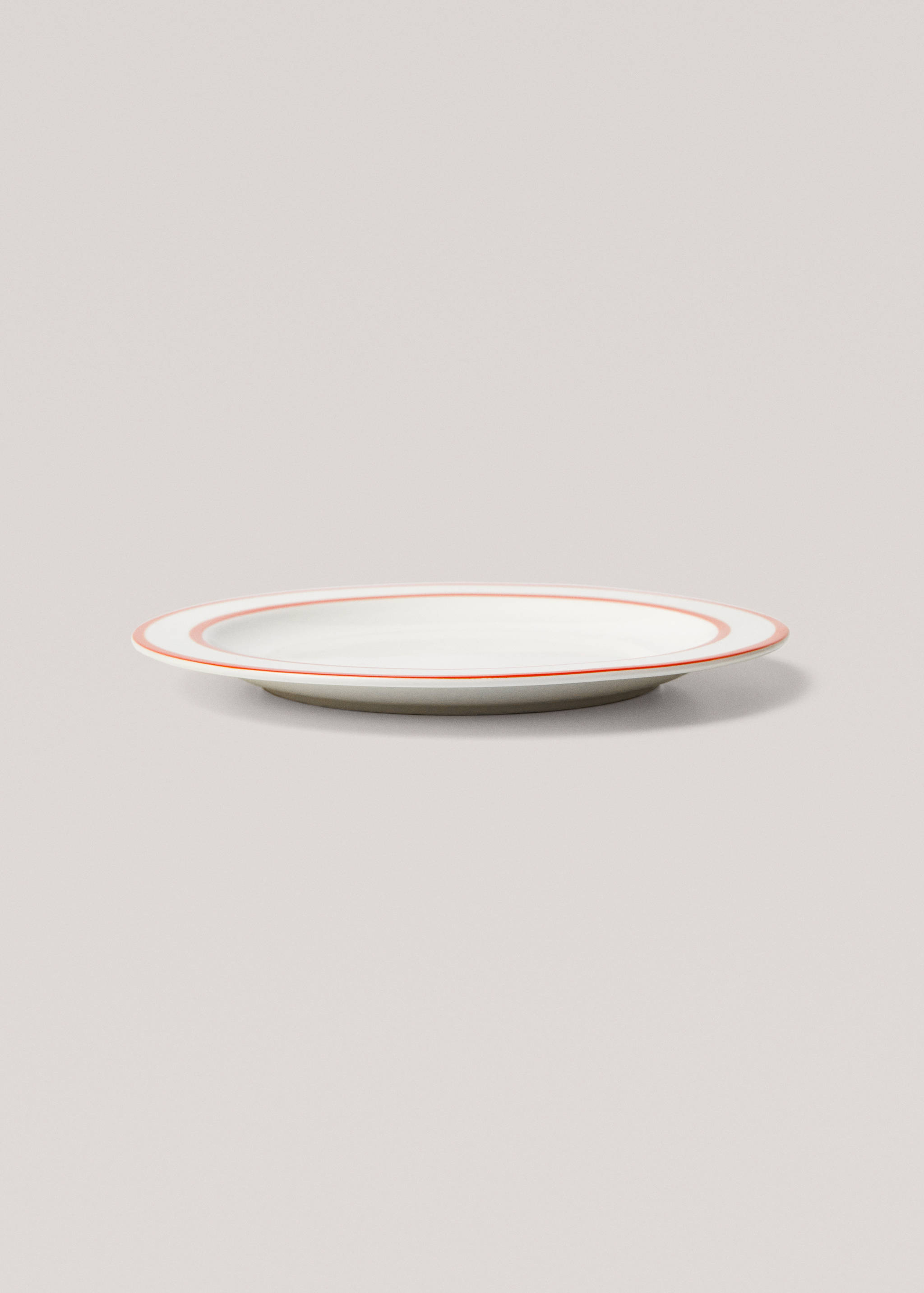 Double-edged stoneware dinner plate - Details of the article 1