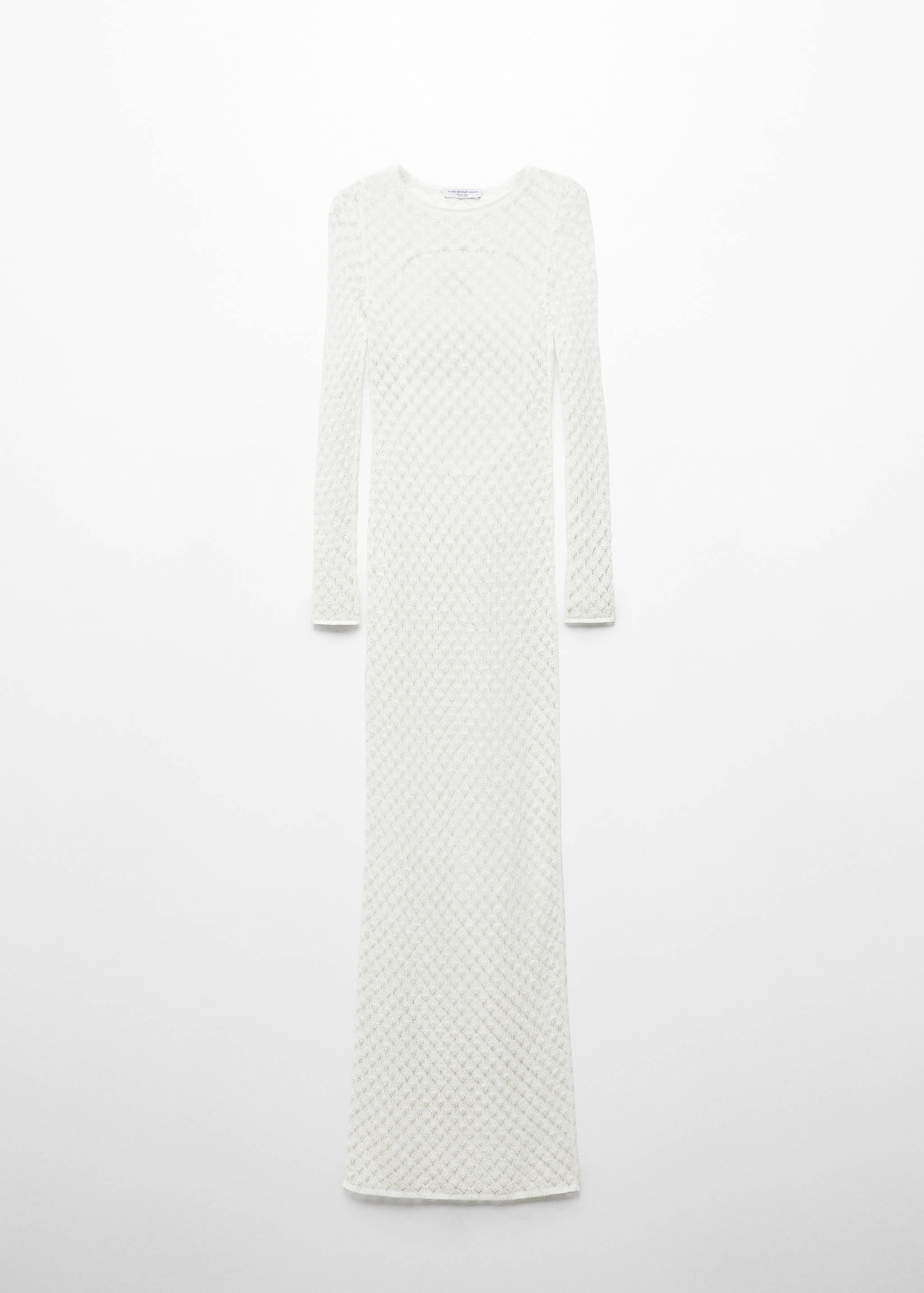 Open back crochet dress - Article without model