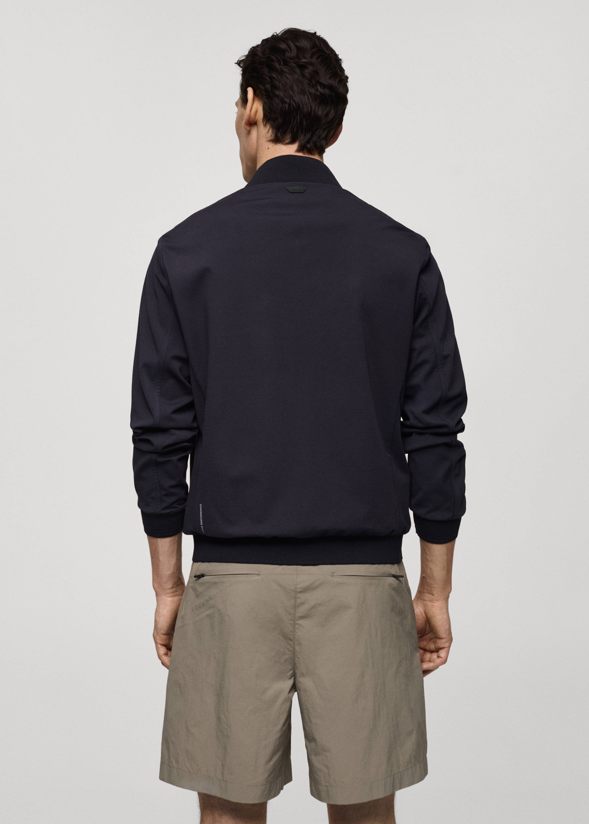 Veste bomber résistante à l’eau - Verso de l’article