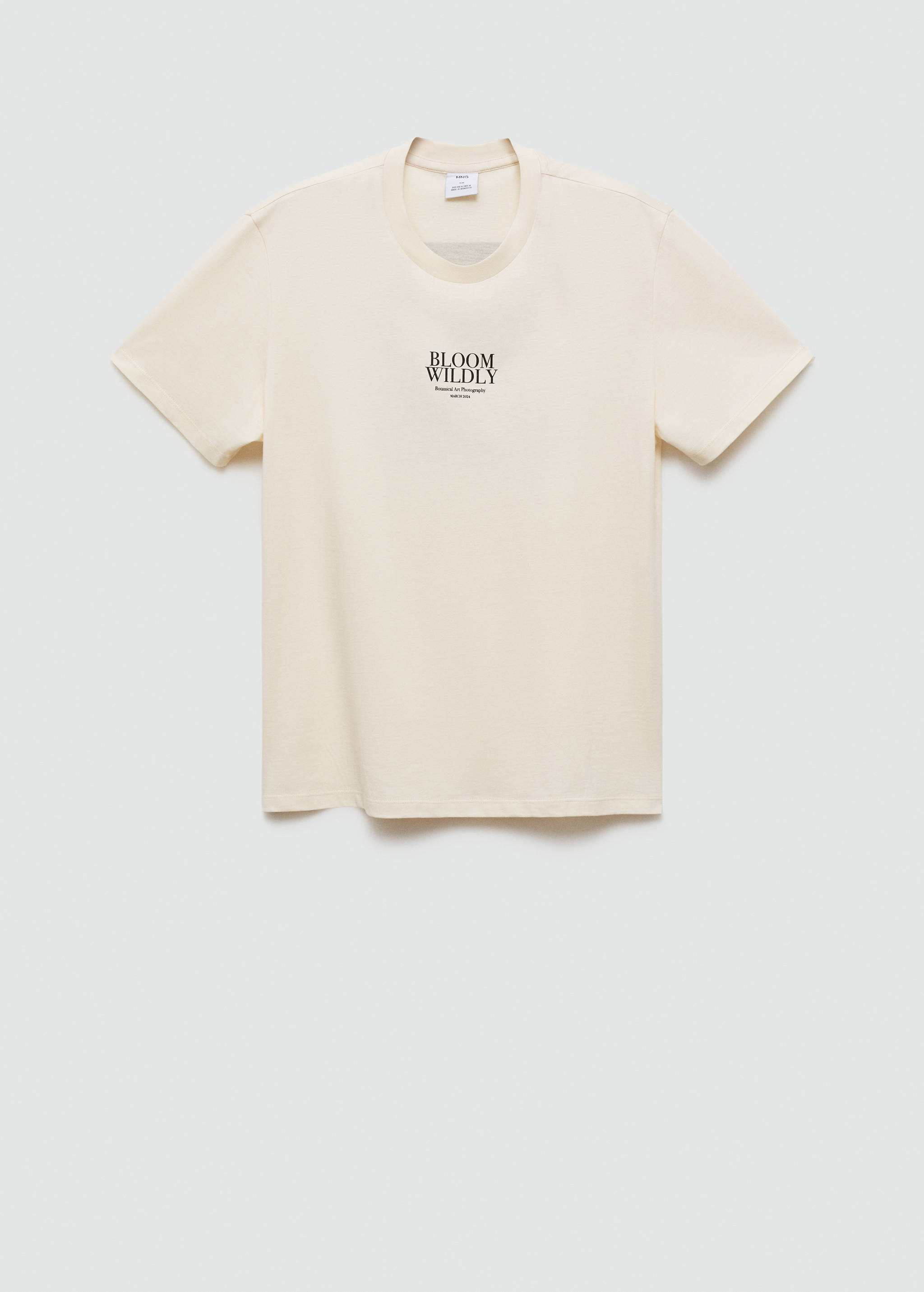 Camiseta slim fit estampado - Artículo sin modelo