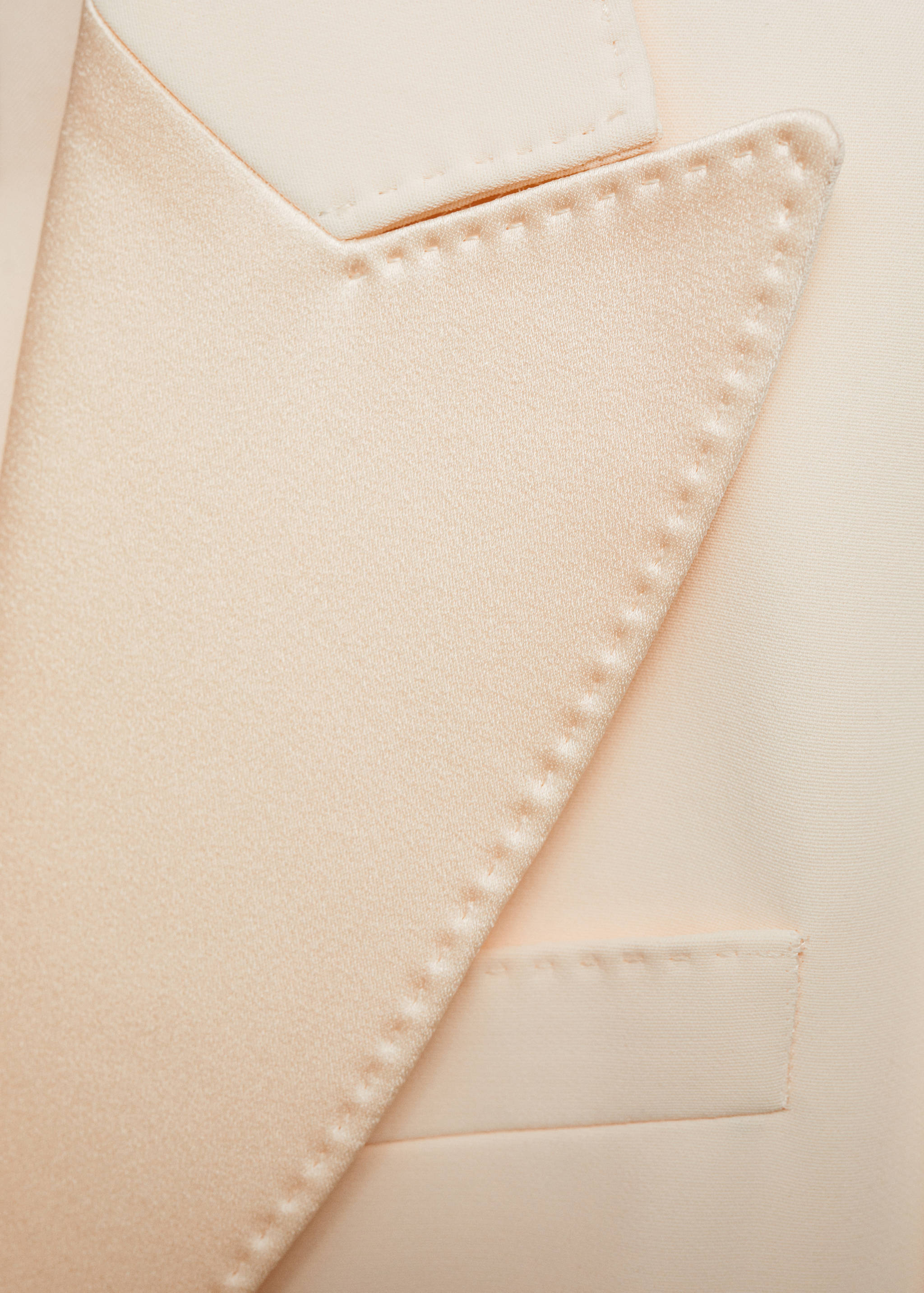 Structured jacket with satin lapels - Details of the article 8