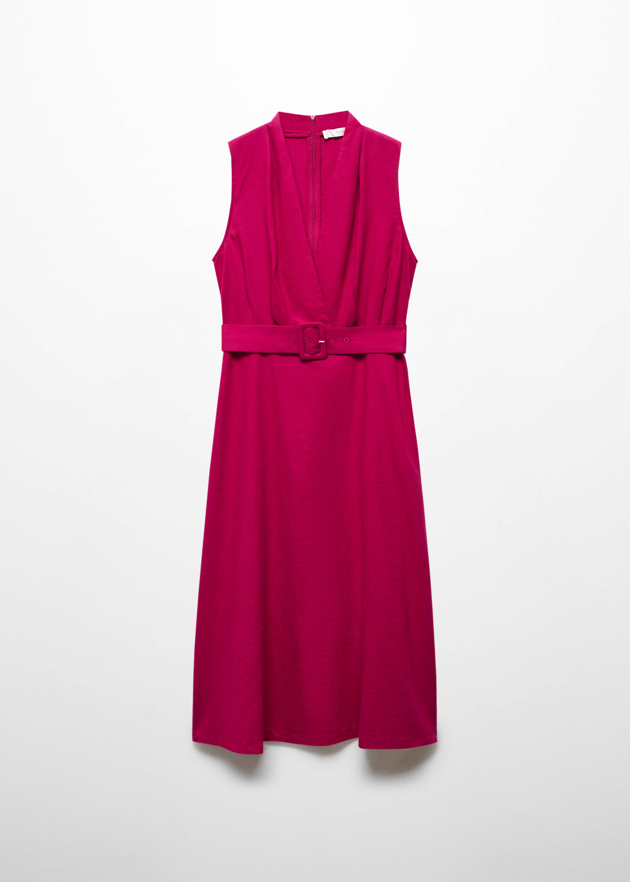 Belt linen dress - Article without model