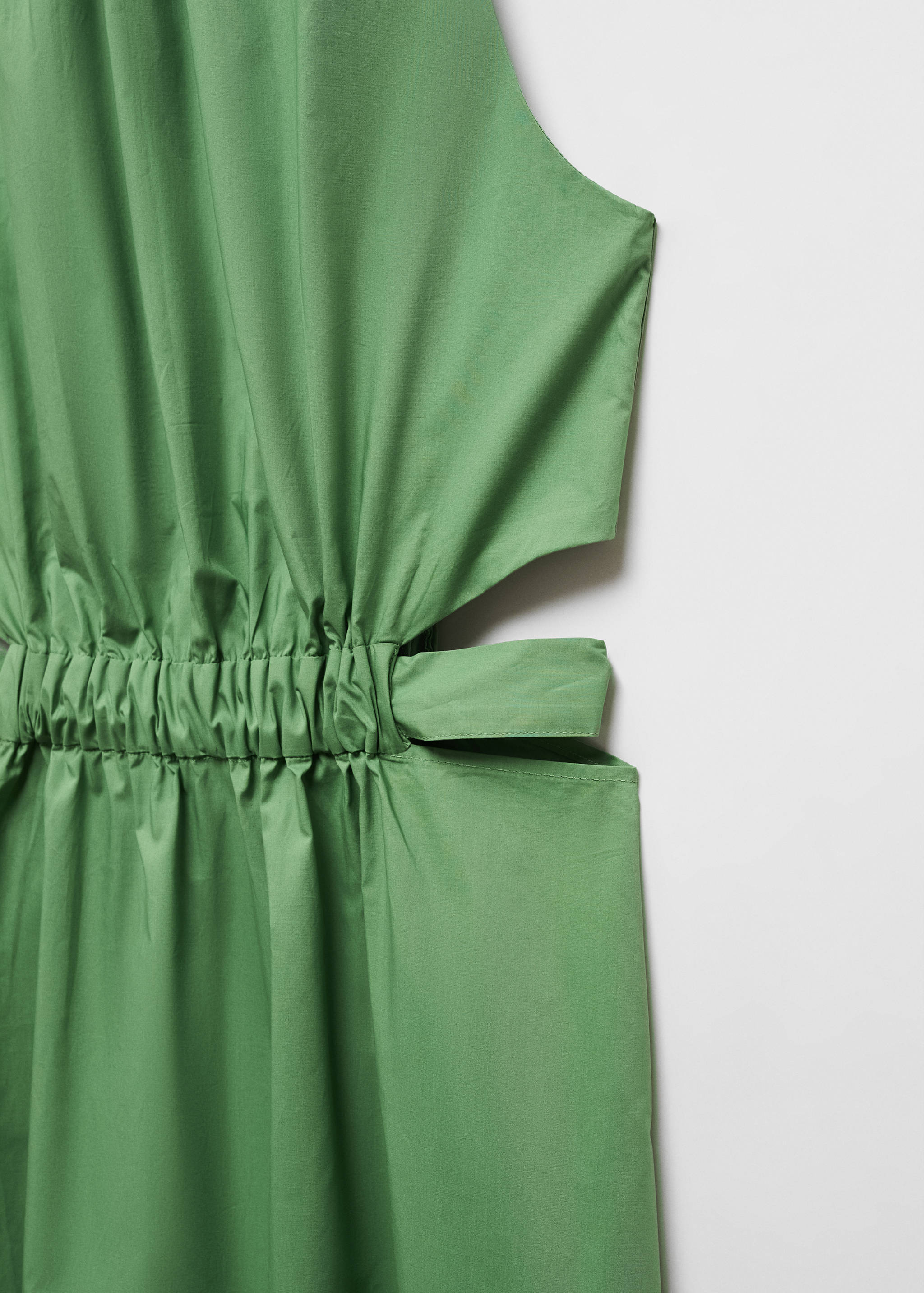 Slit dress with elastic waist - Details of the article 8