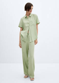 Short sleeve pocket shirt — Green 2