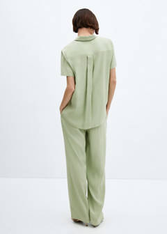 Short sleeve pocket shirt — Green 3