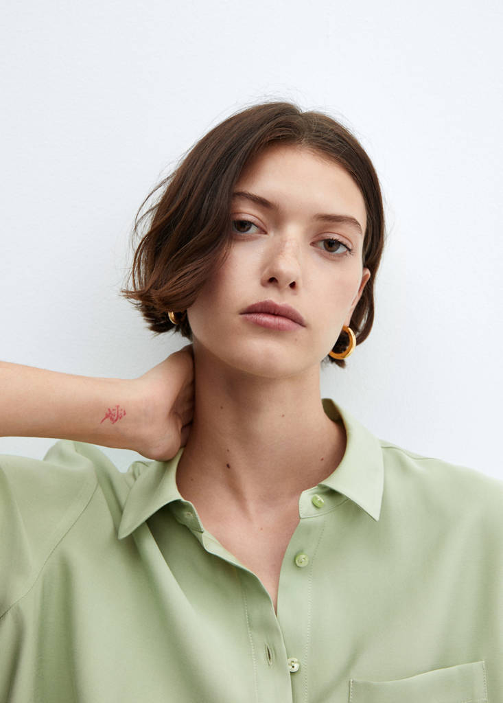 Short sleeve pocket shirt — Green