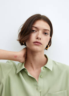 Short sleeve pocket shirt — Green 4
