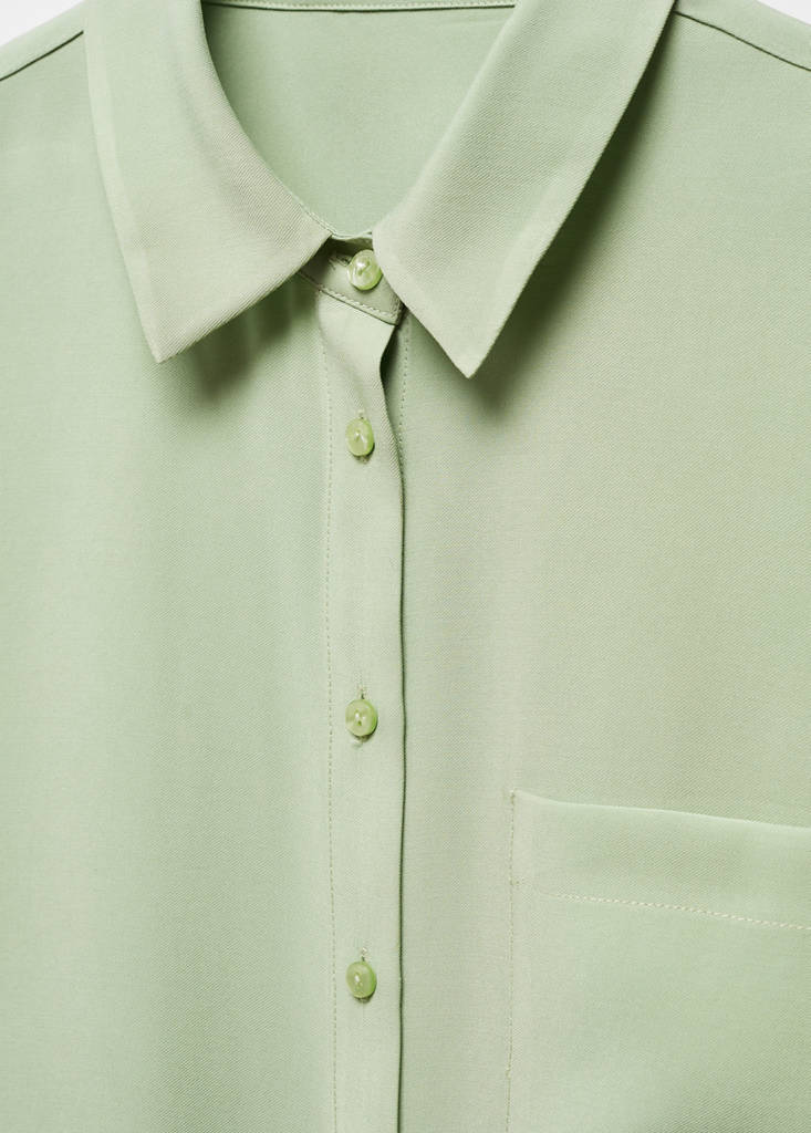Short sleeve pocket shirt — Green