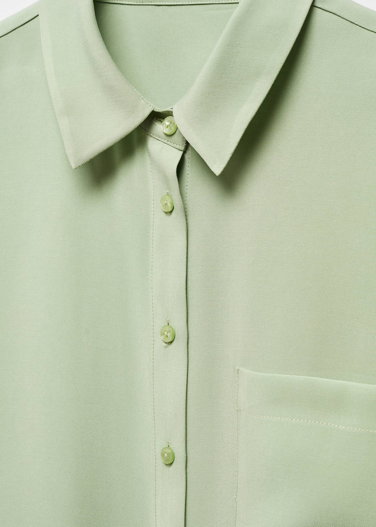 Short sleeve pocket shirt — Green