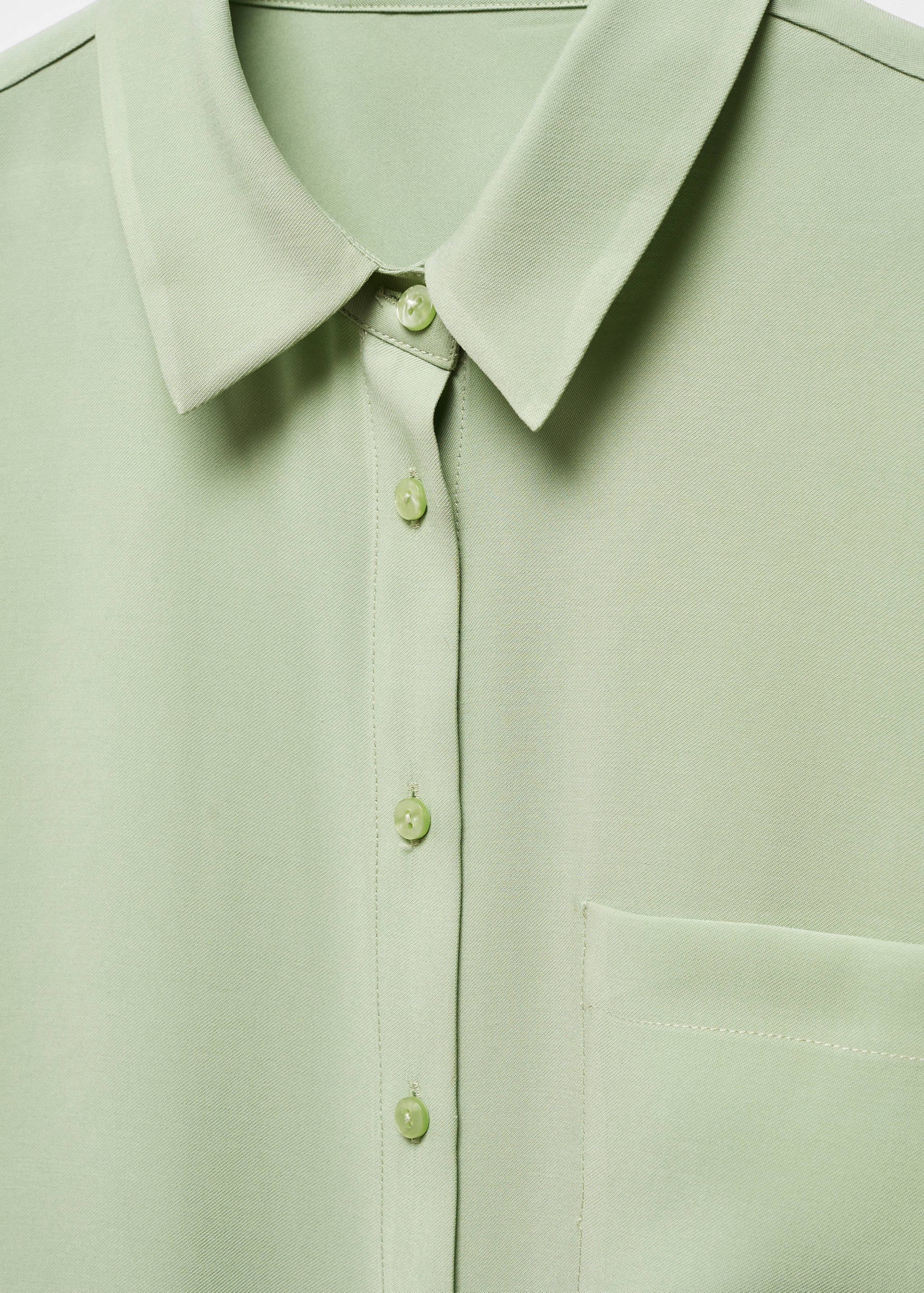 Camisa manga corta bolsillo - Detalle del artículo 8