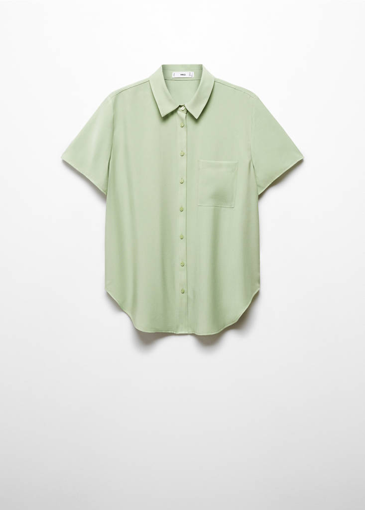 Short sleeve pocket shirt — Green