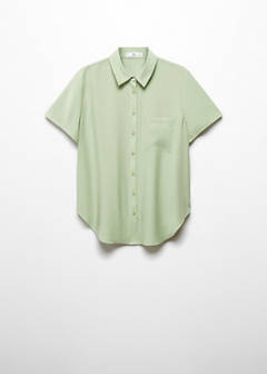 Short sleeve pocket shirt — Green 5