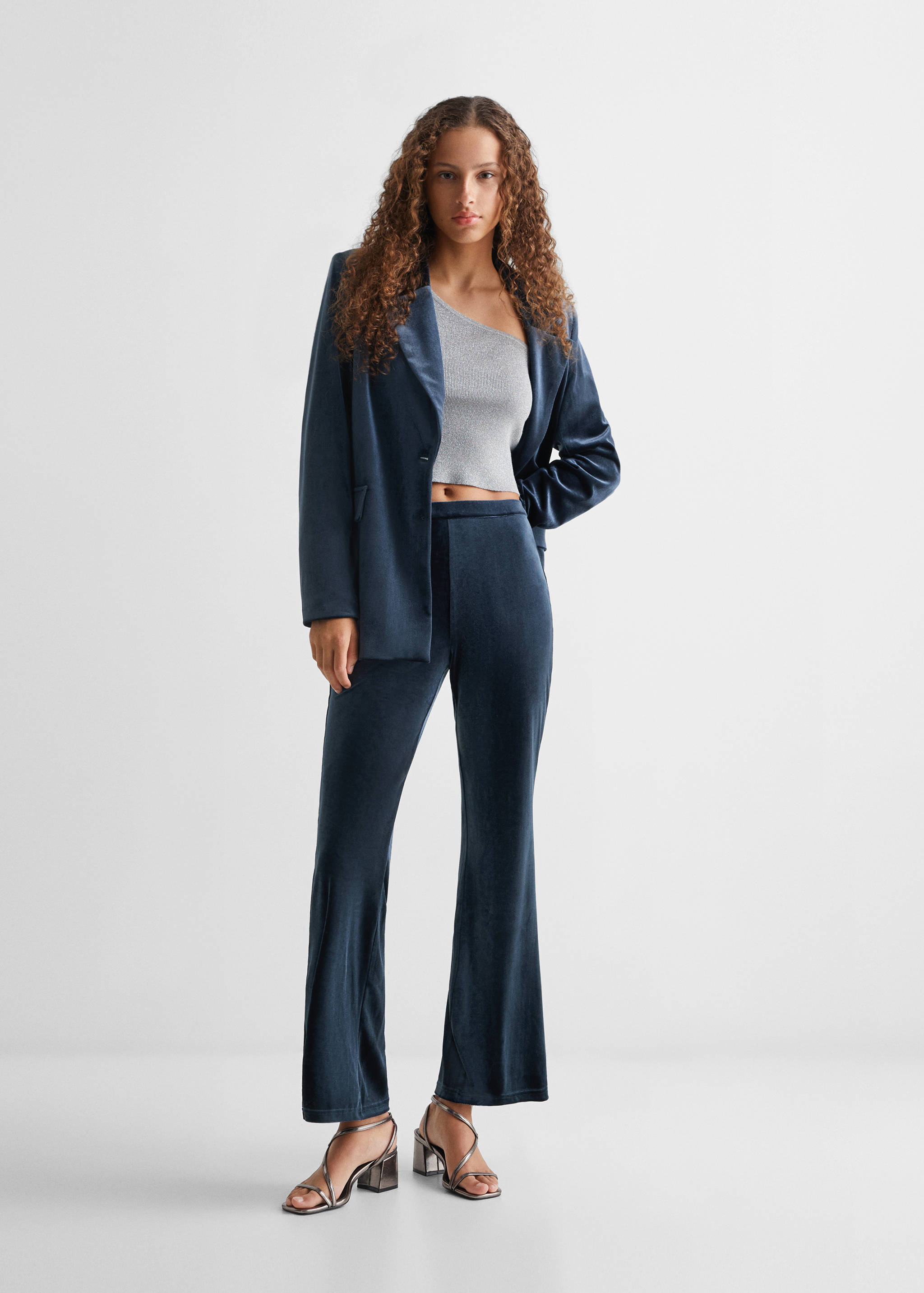Pantalon droit en velours - Plan général