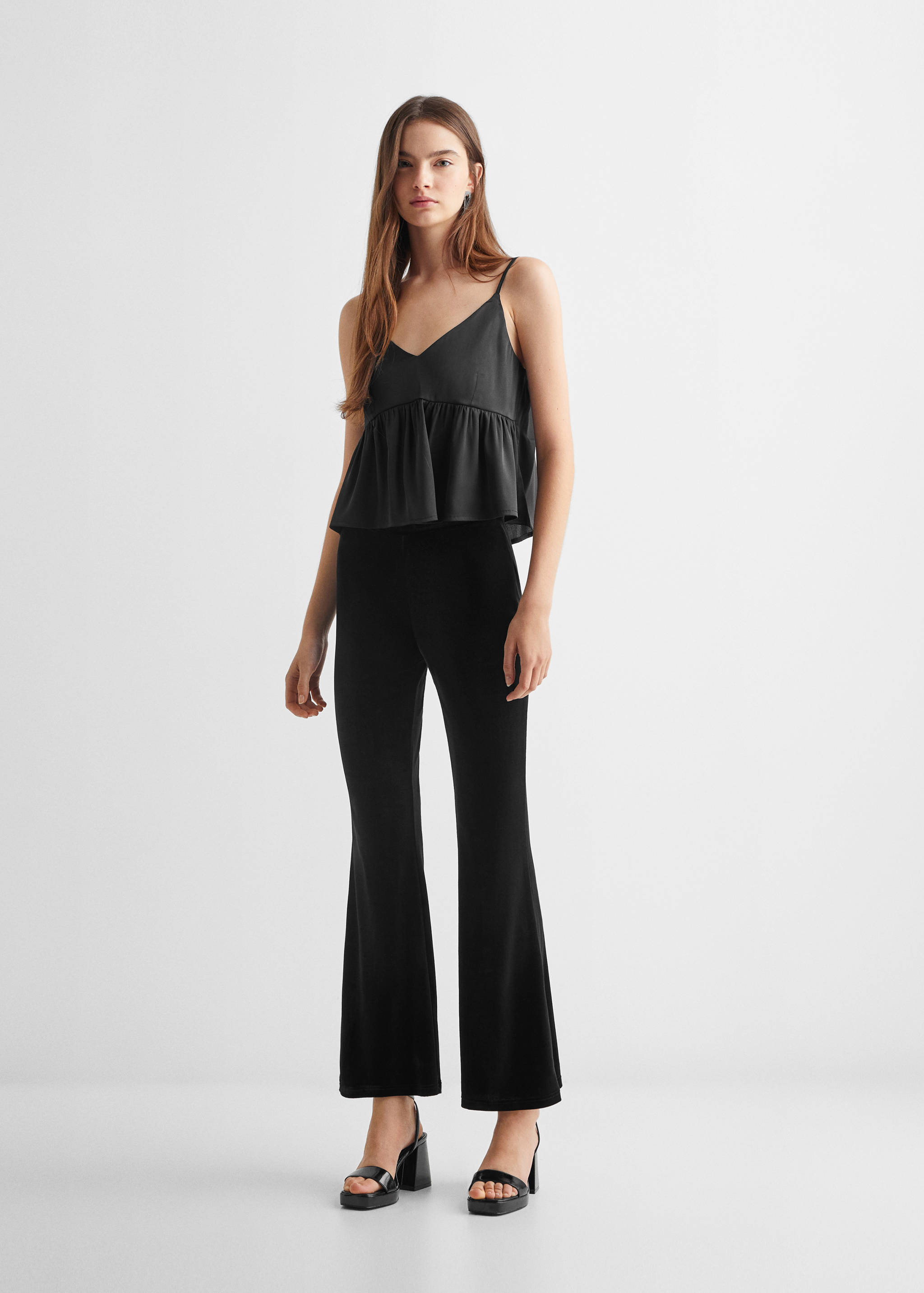Pantalon droit en velours - Plan général