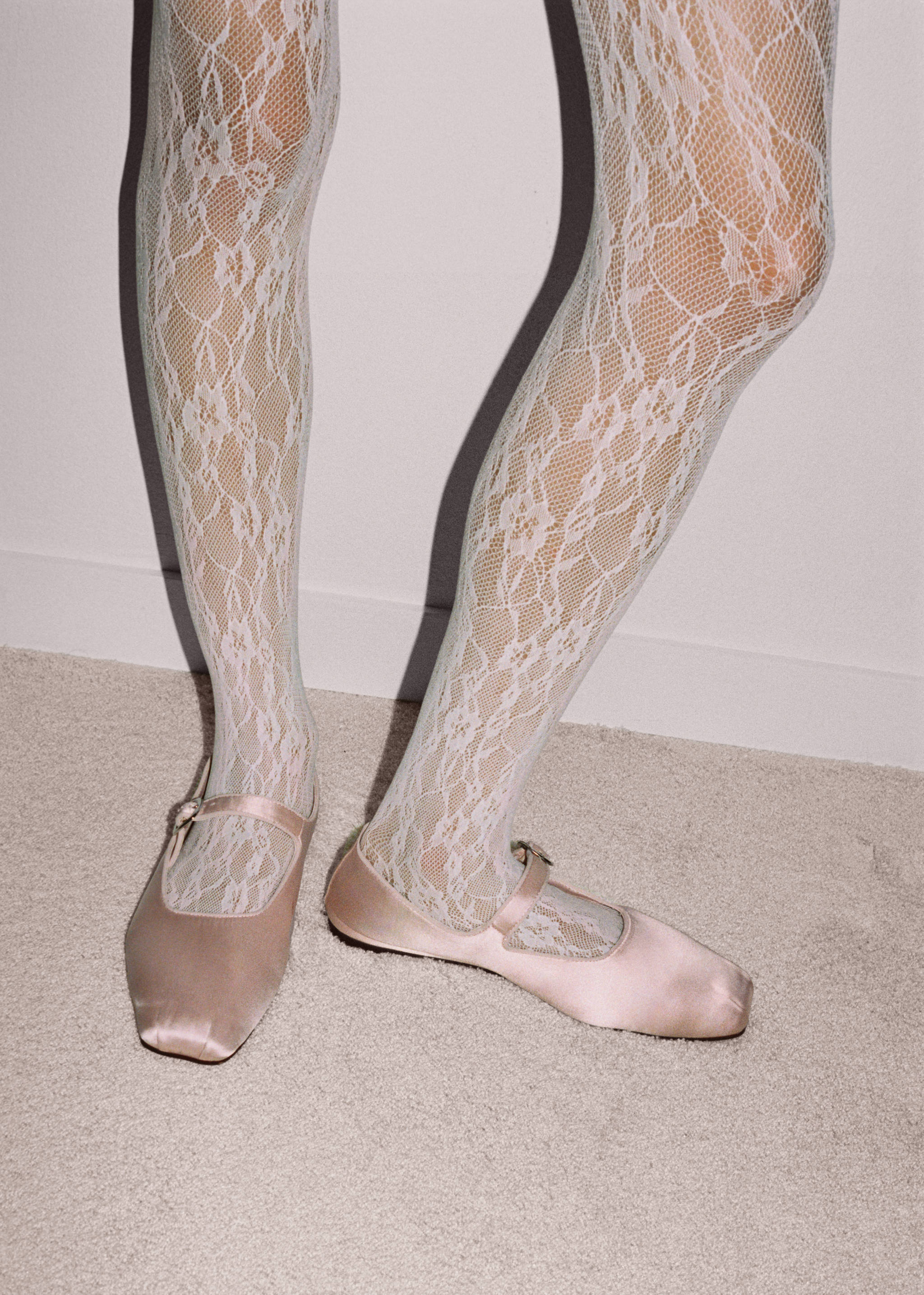 Collants détails ajourés - Plan général
