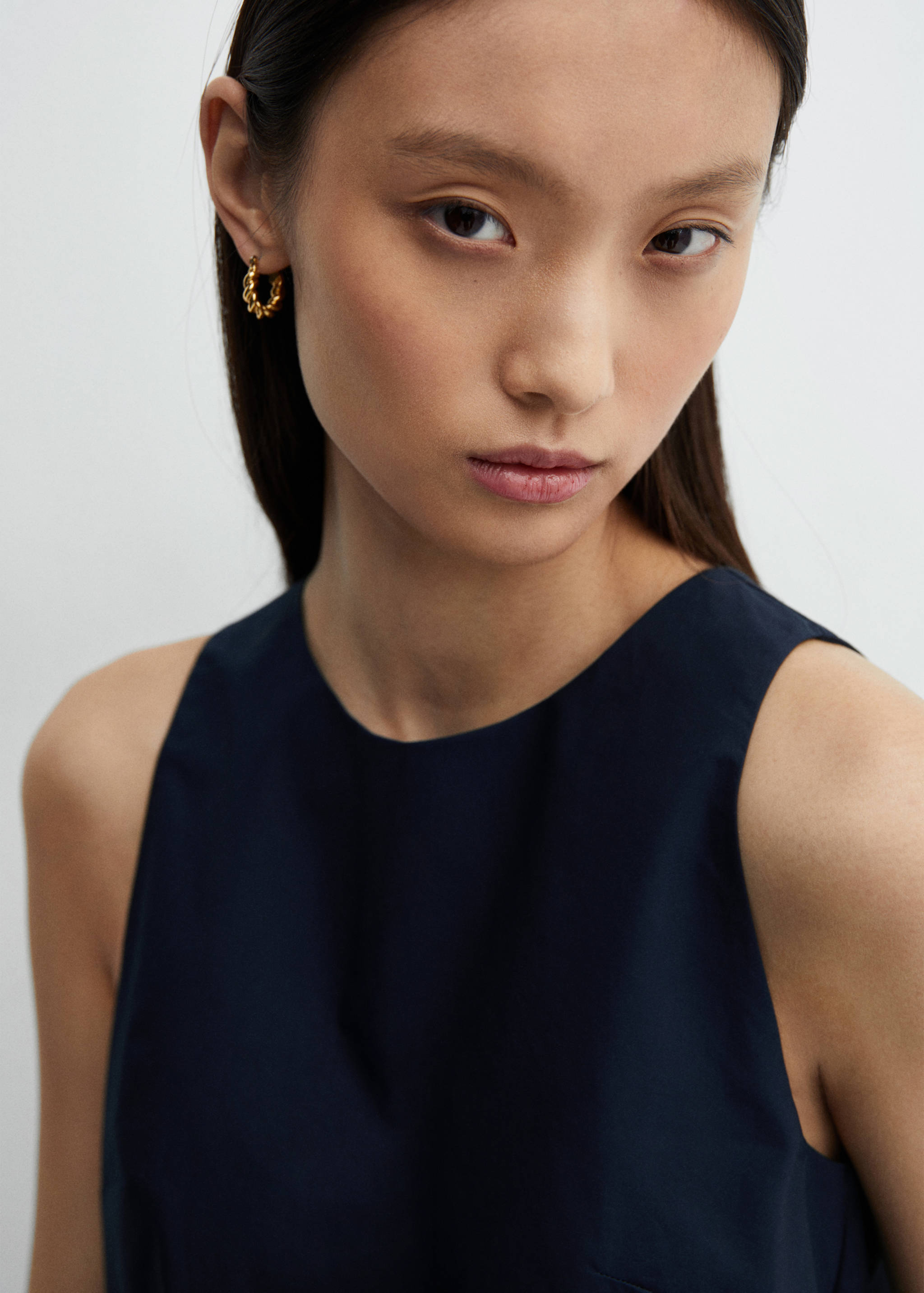 Cotton crop top - Details of the article 1