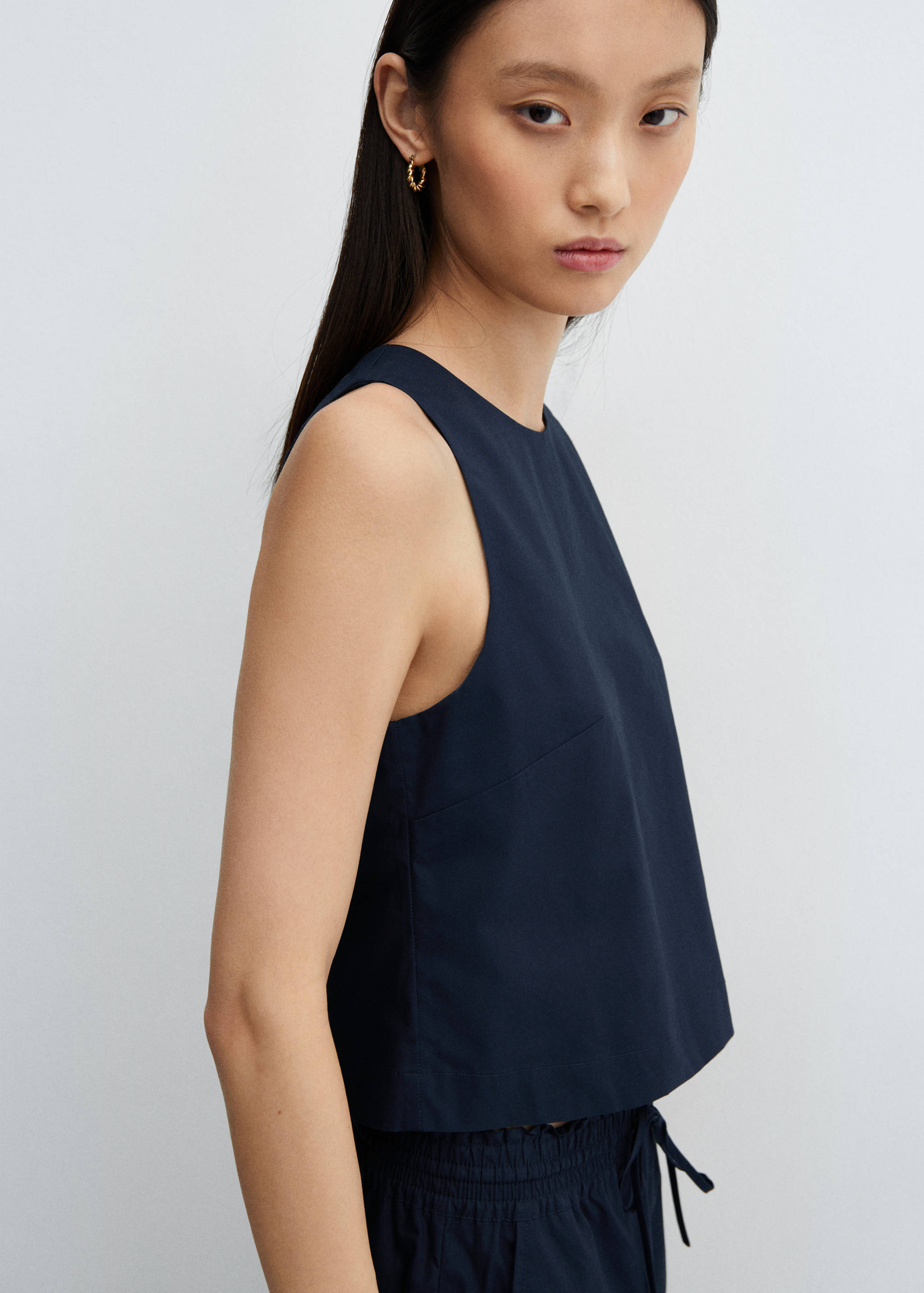 Cotton crop top - Details of the article 6