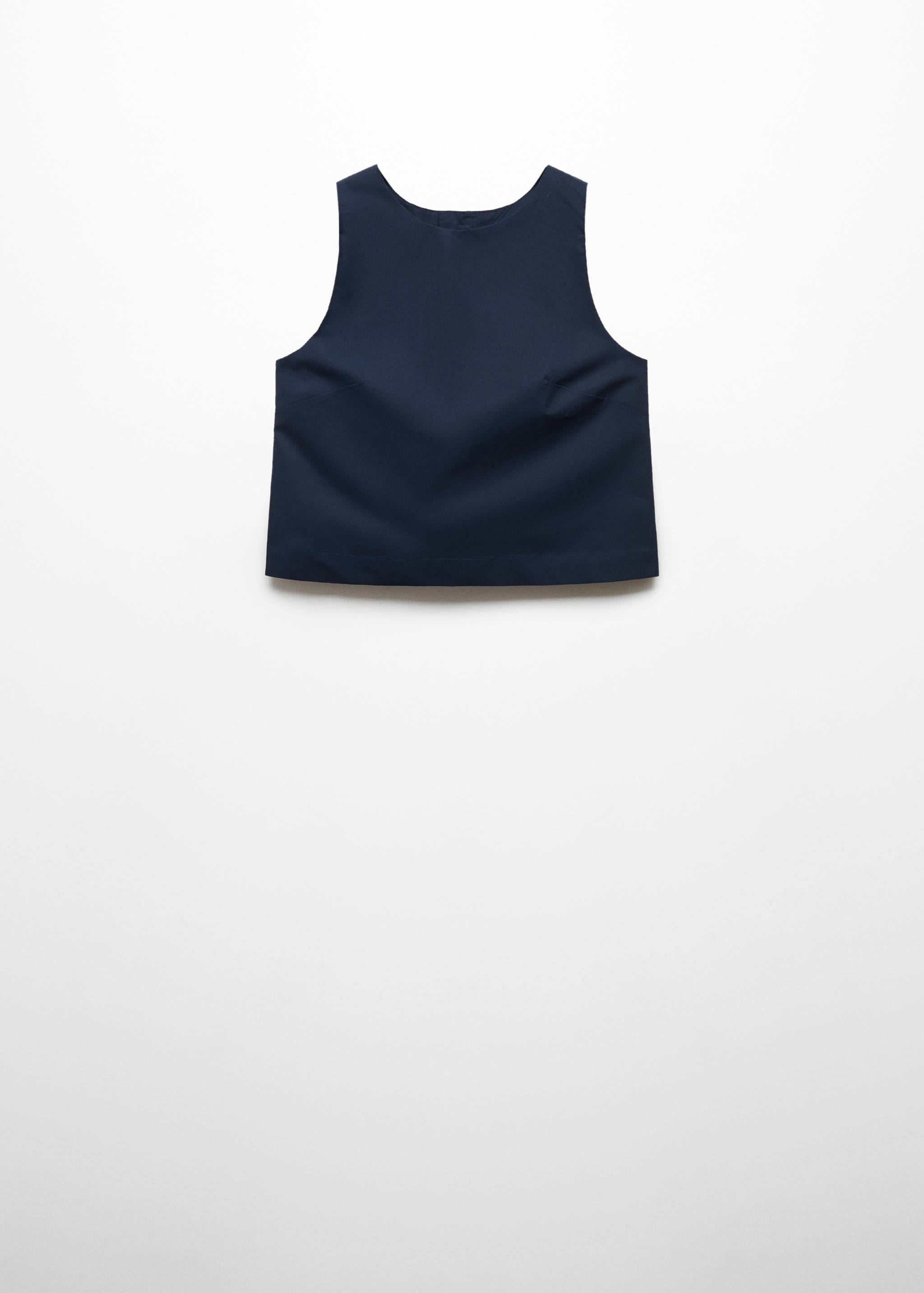 Cotton crop top - Article without model