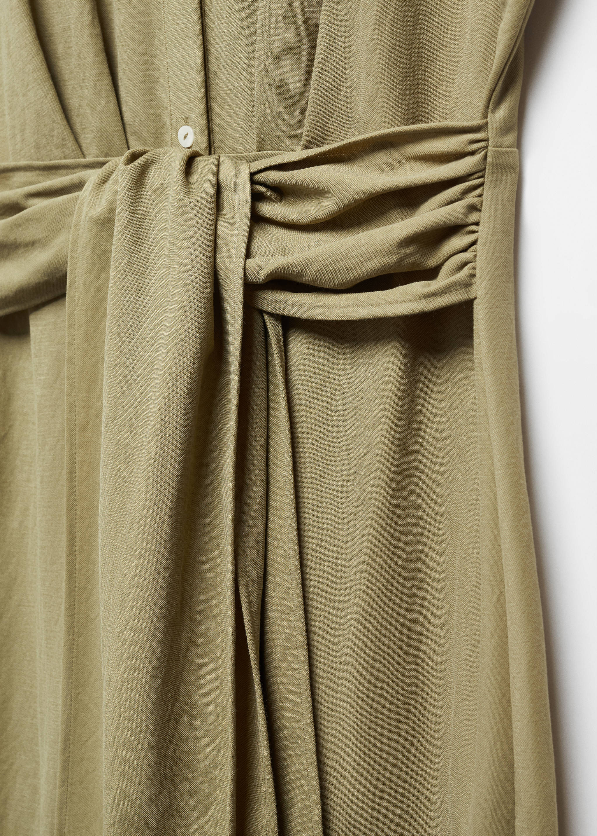 Vestido camisero lazo - Detalle del artículo 8