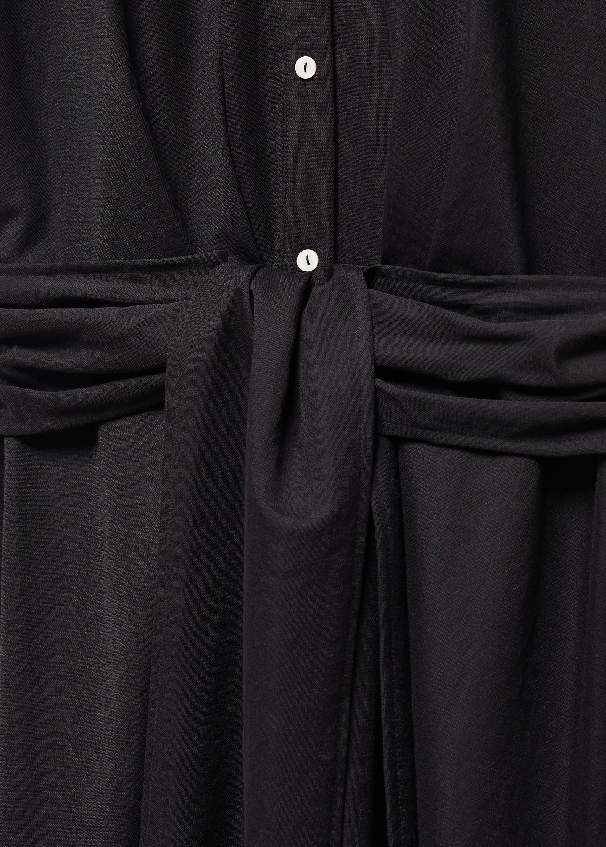 Vestido camisero lazo - Detalle del artículo 8