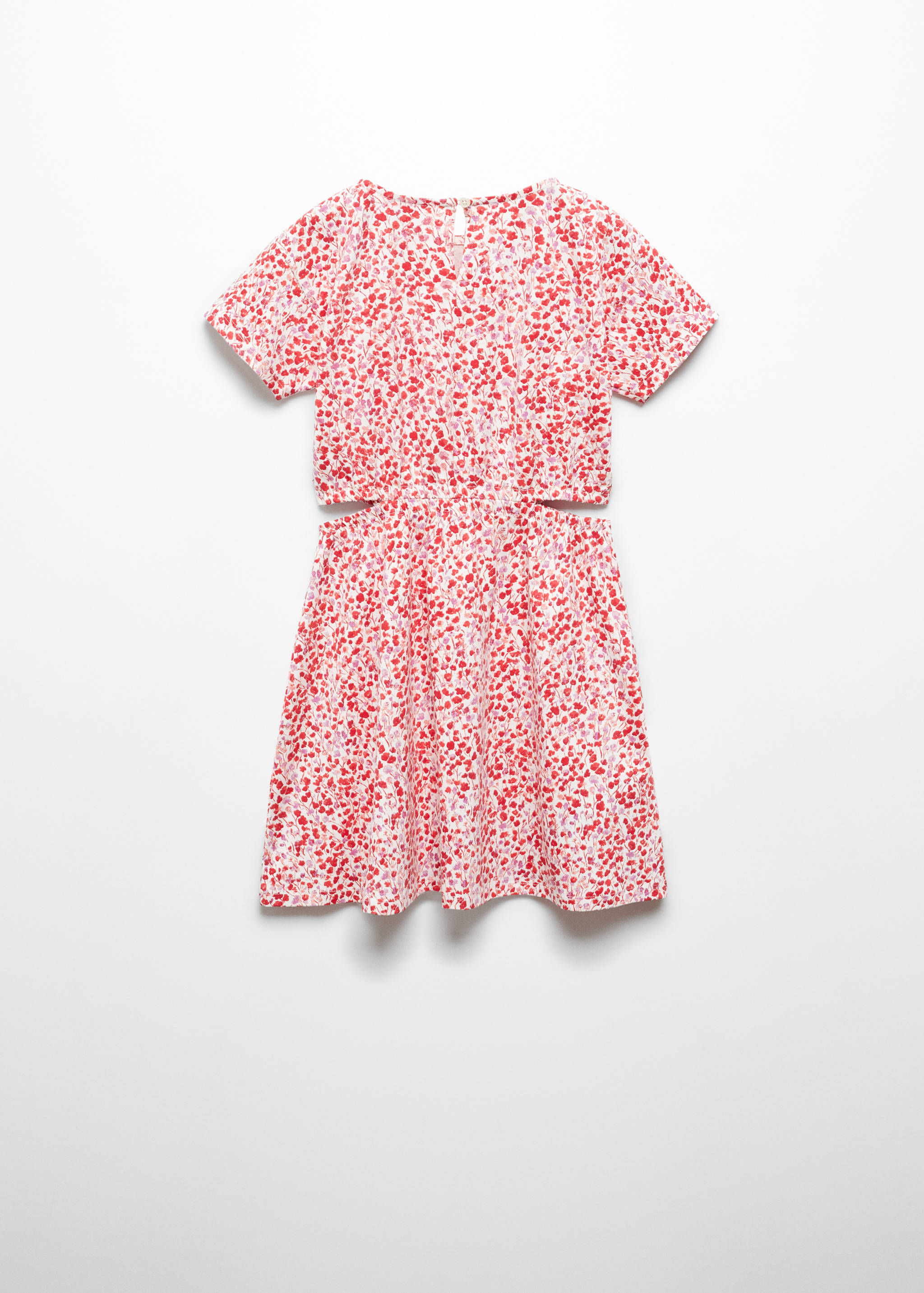 Floral print dress - Reverse of the article