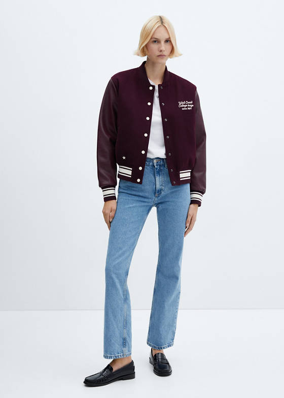 Yün bomber ceket