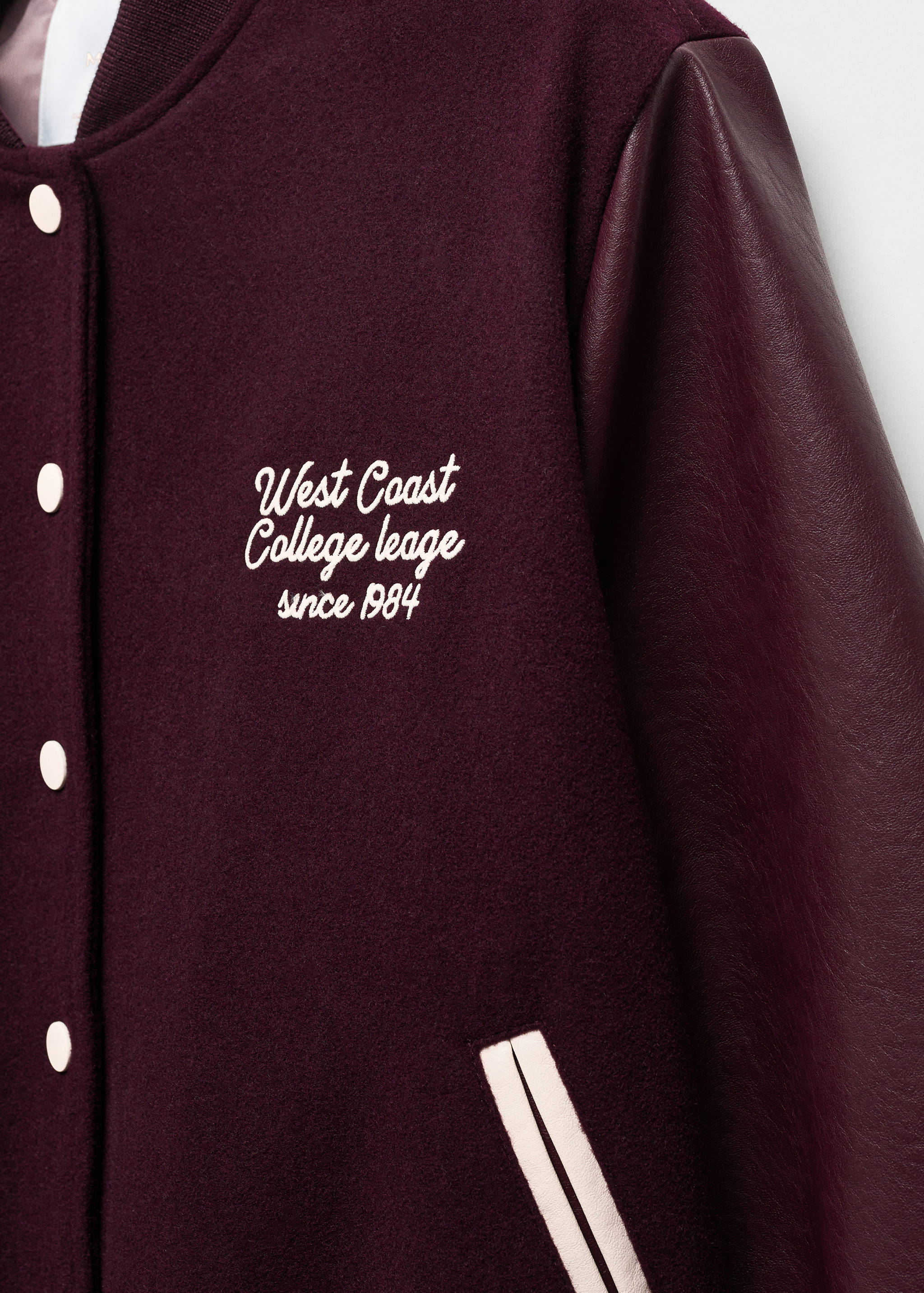 Wool bomber jacket - Details of the article 8