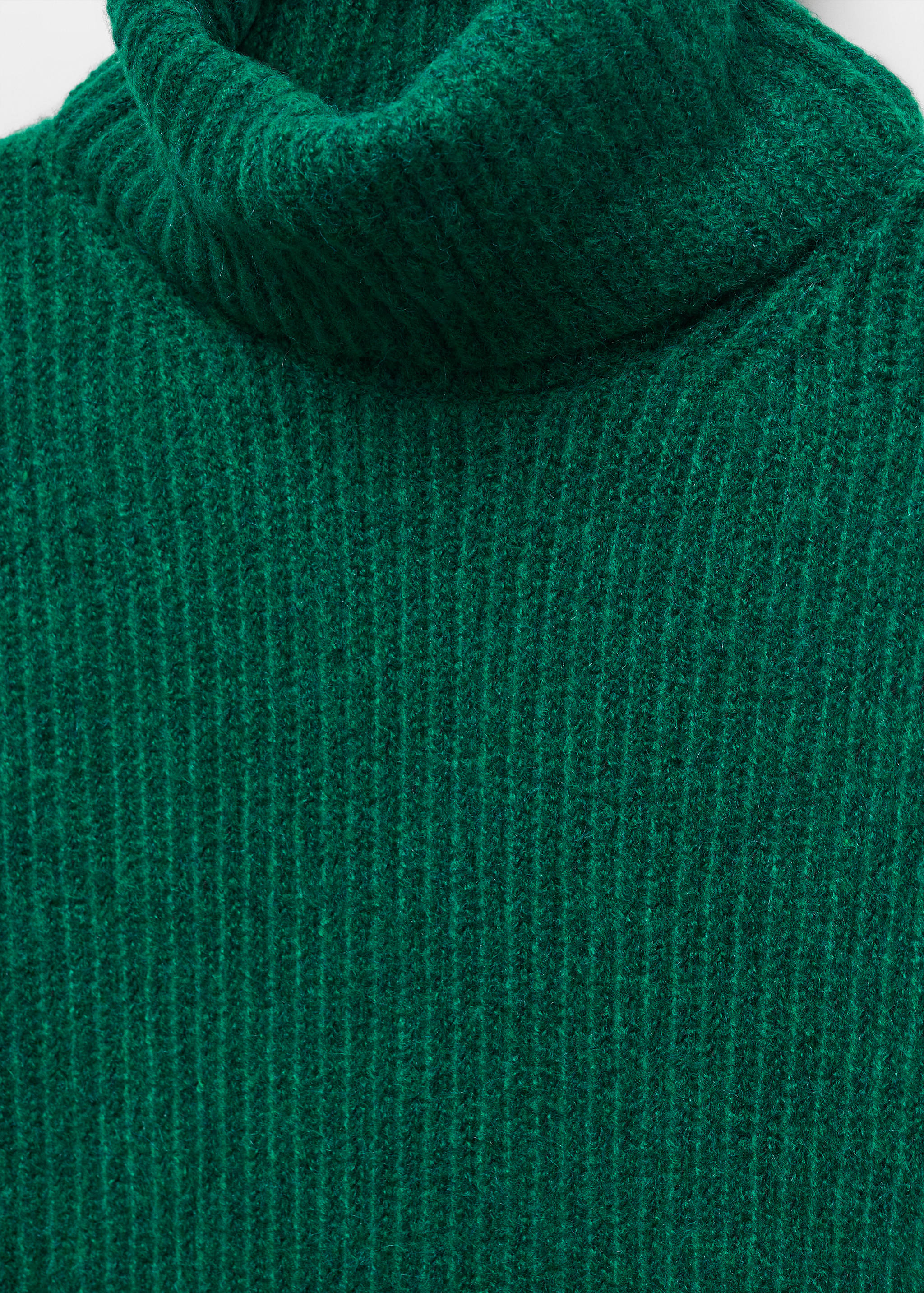 Ribbed turtleneck dress - Details of the article 8