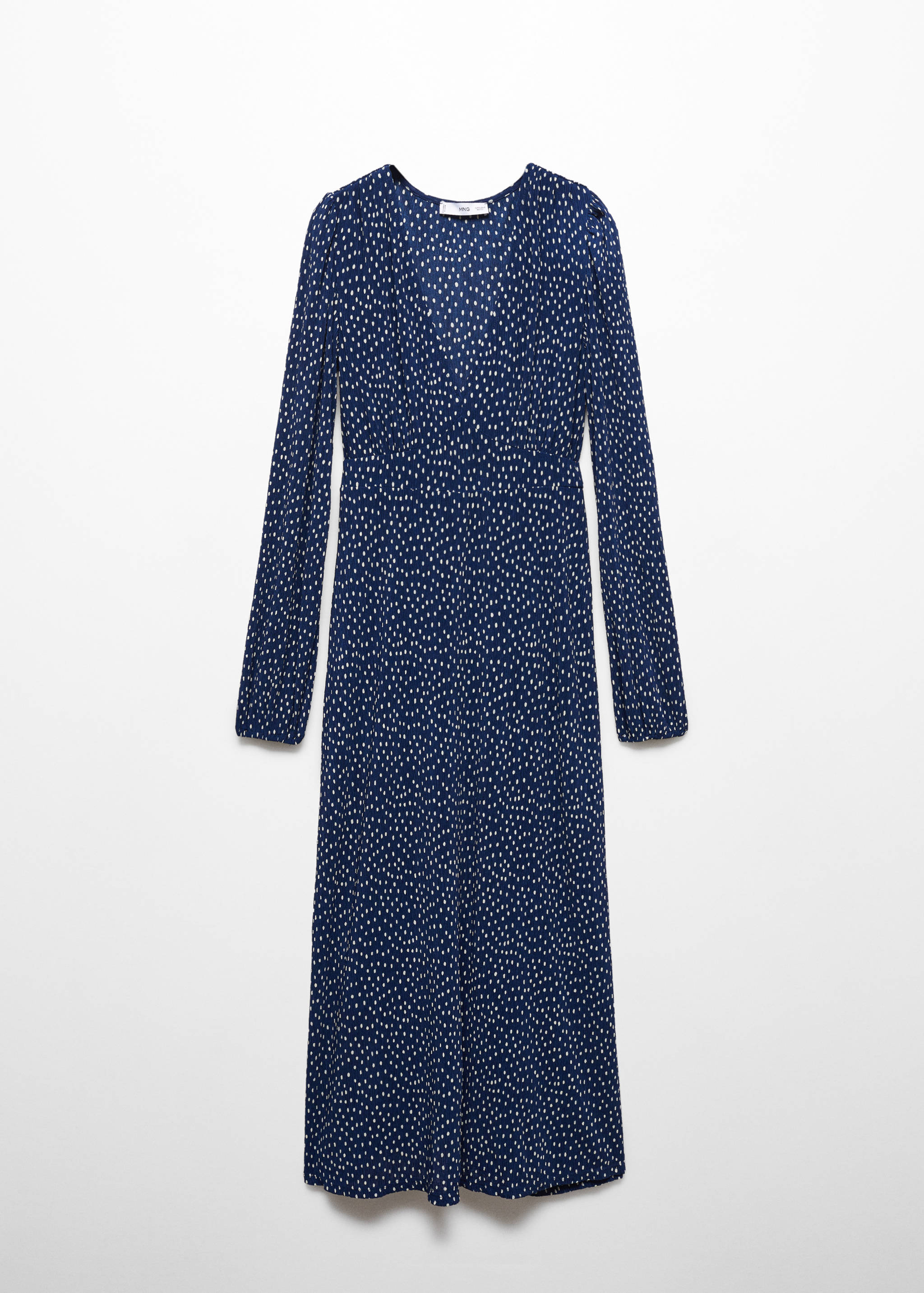 Polka-dot midi dress - Article without model