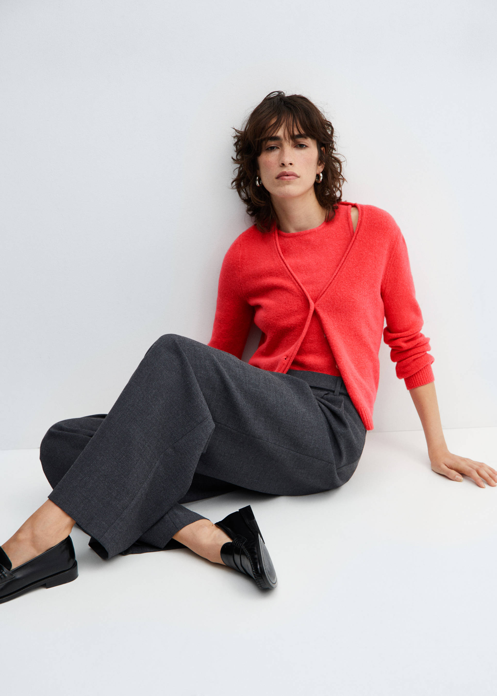 Button knit cardigan - Details of the article 2