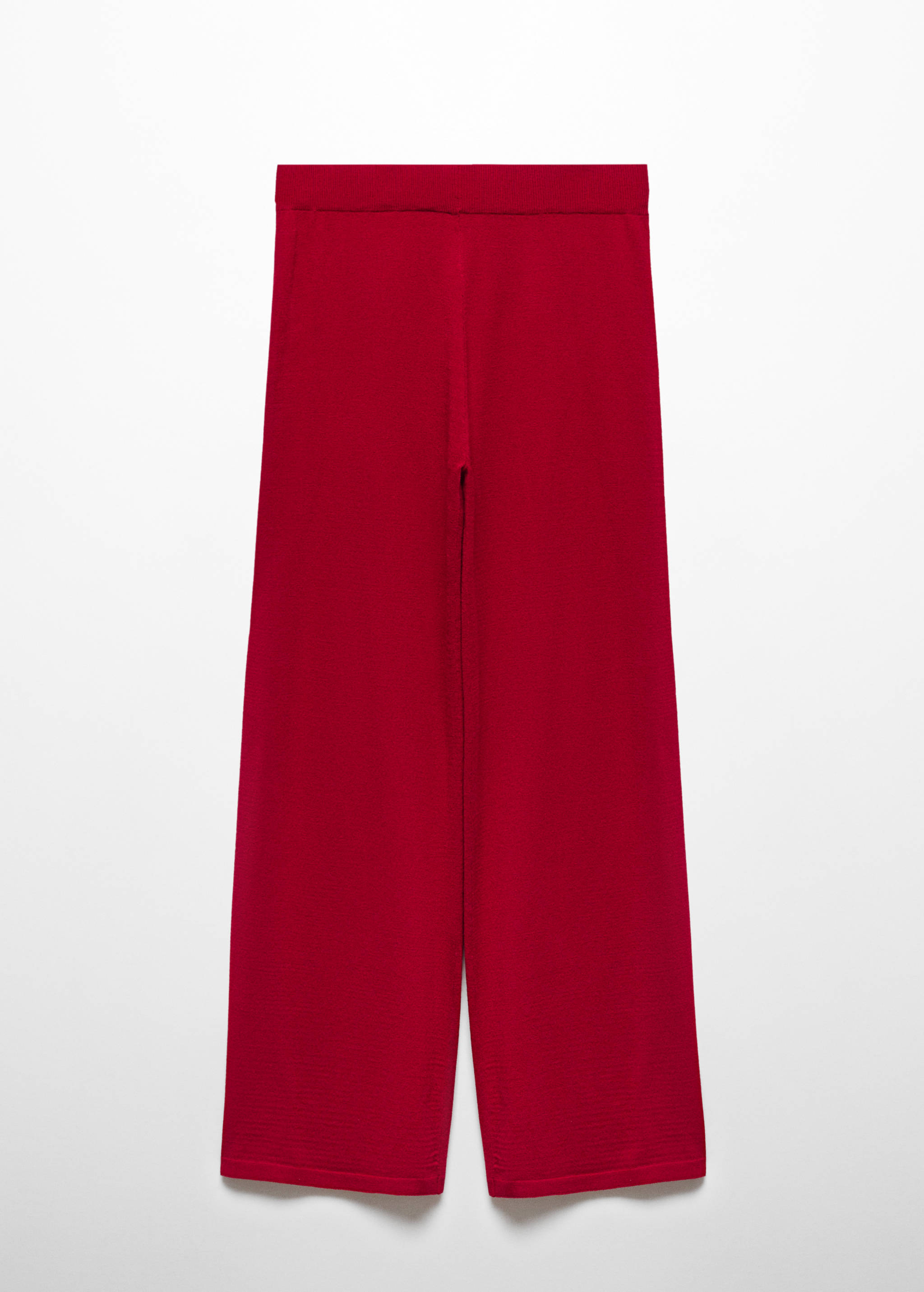 Knitted wide leg trousers - Article without model