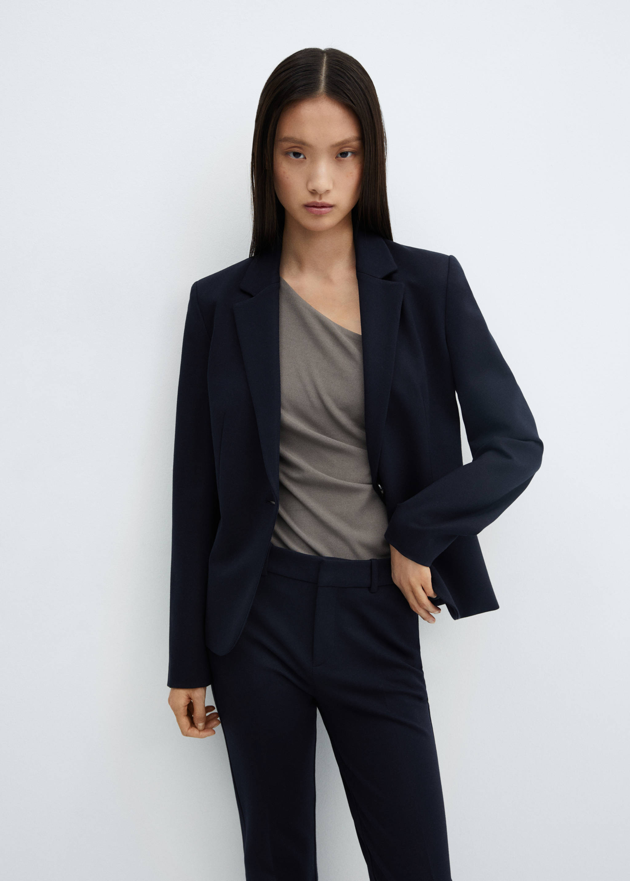 Pantalons rectes punt roma - Detall de l'article 1